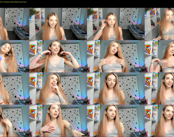 thisisamelia — 11 minute Chaturbate female cam show recording, 720p, Mar 3, 2023