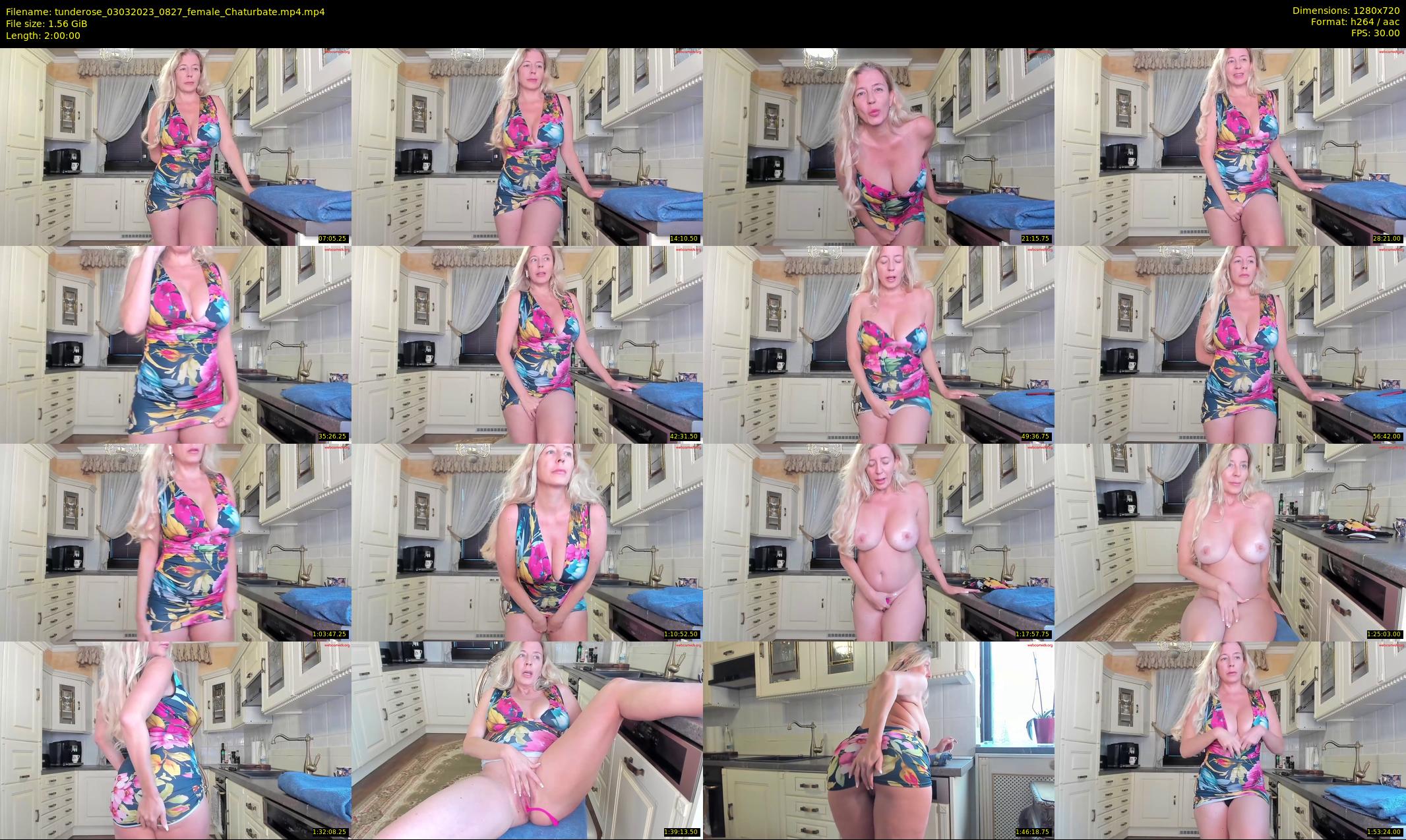 tunderose — 120 minute Chaturbate female cam show recording, 720p, Mar 3, 2023
