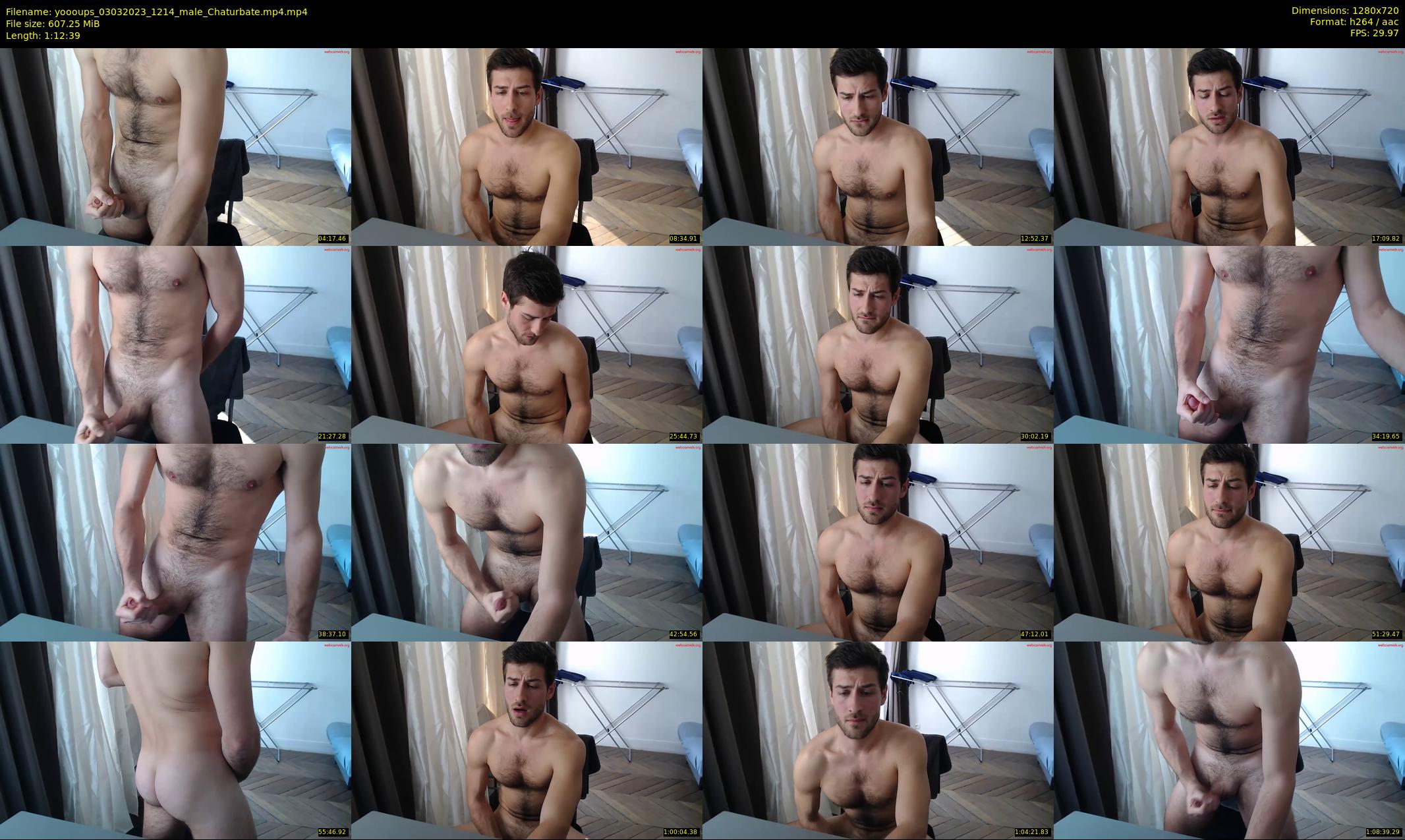 yoooups — 73 minute Chaturbate male cam show recording, 720p, Mar 3, 2023