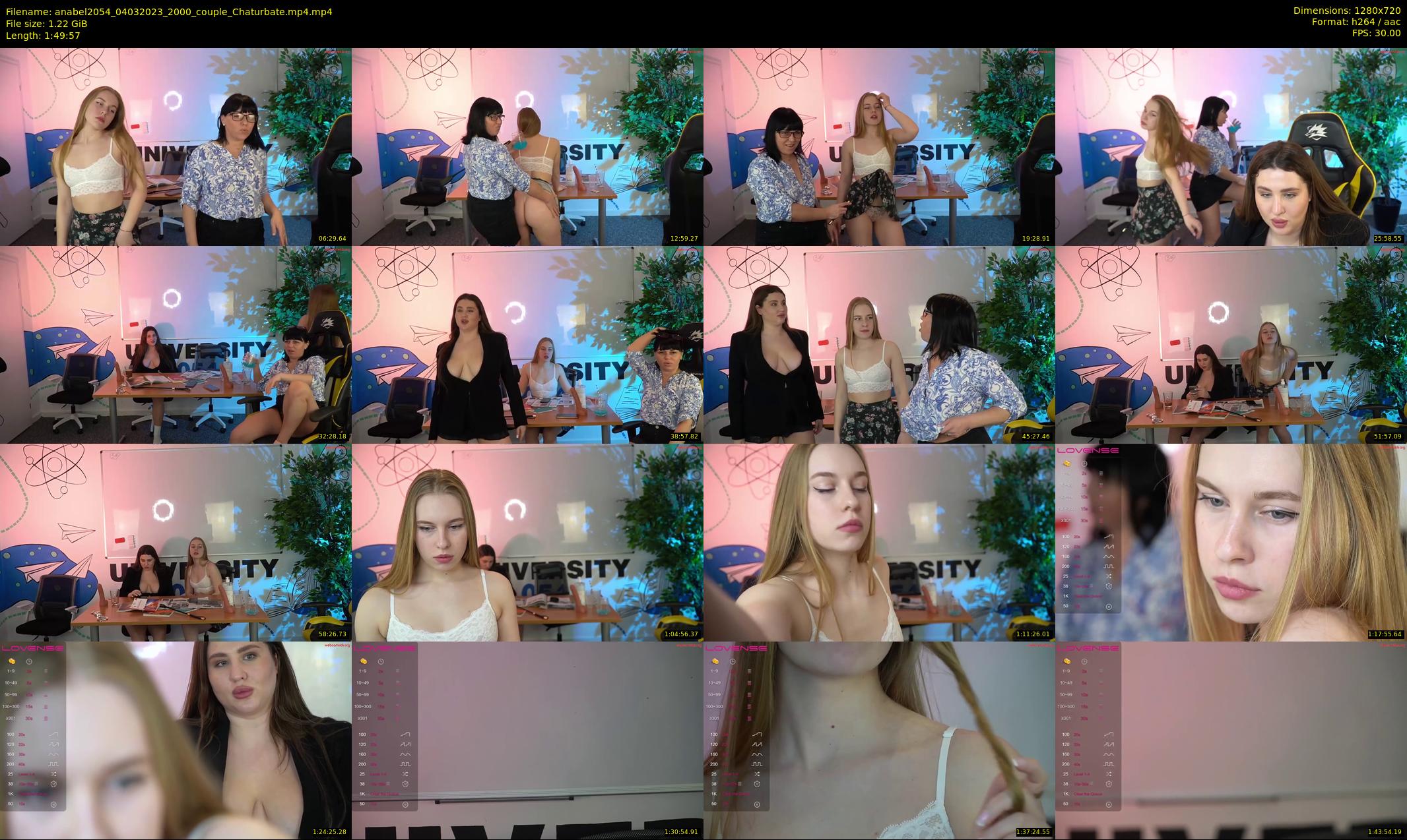 anabel2054 — 110 minute Chaturbate female cam show recording, 720p, Mar 4, 2023