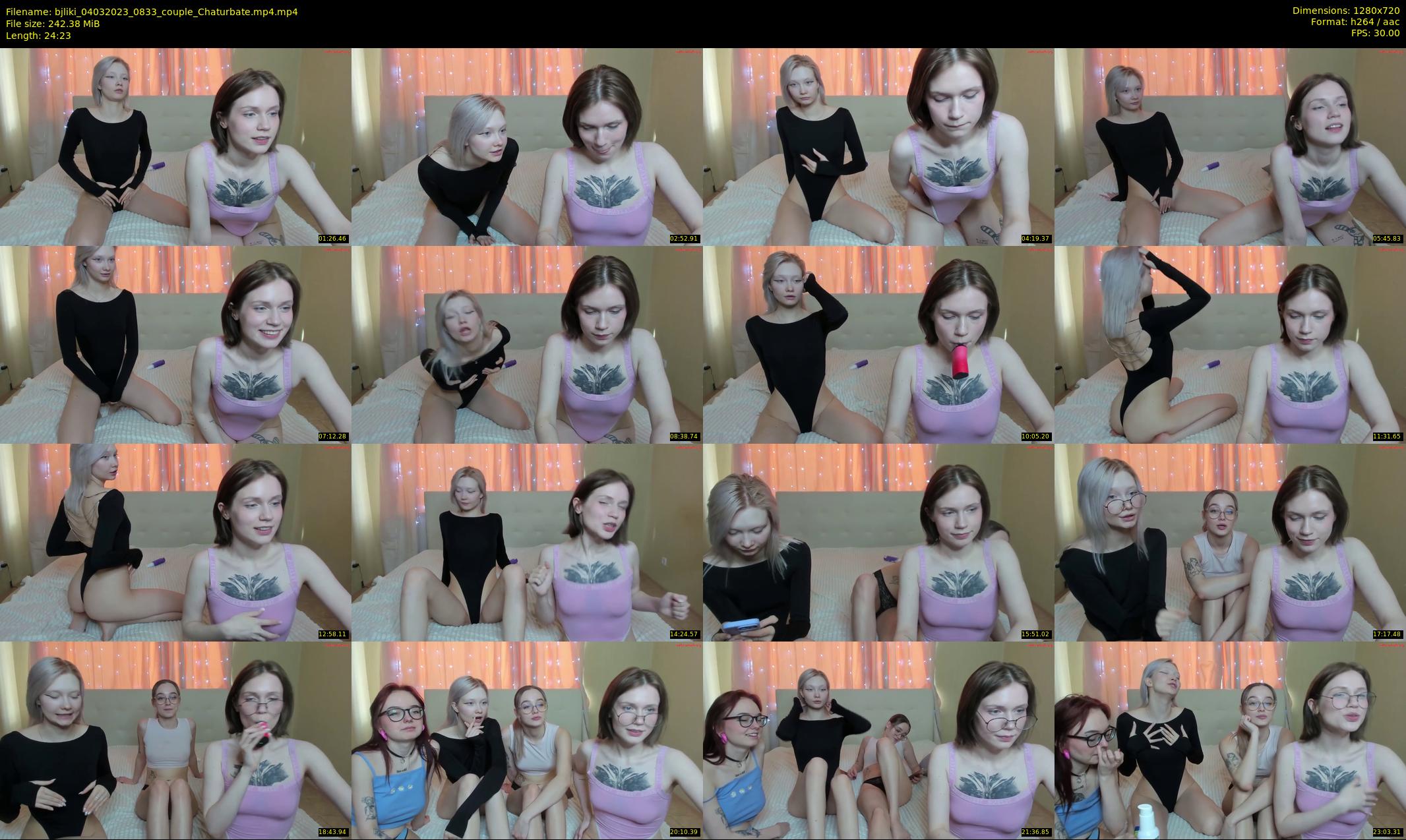 bjliki — 25 minute Chaturbate couple cam show recording, 720p, Mar 4, 2023
