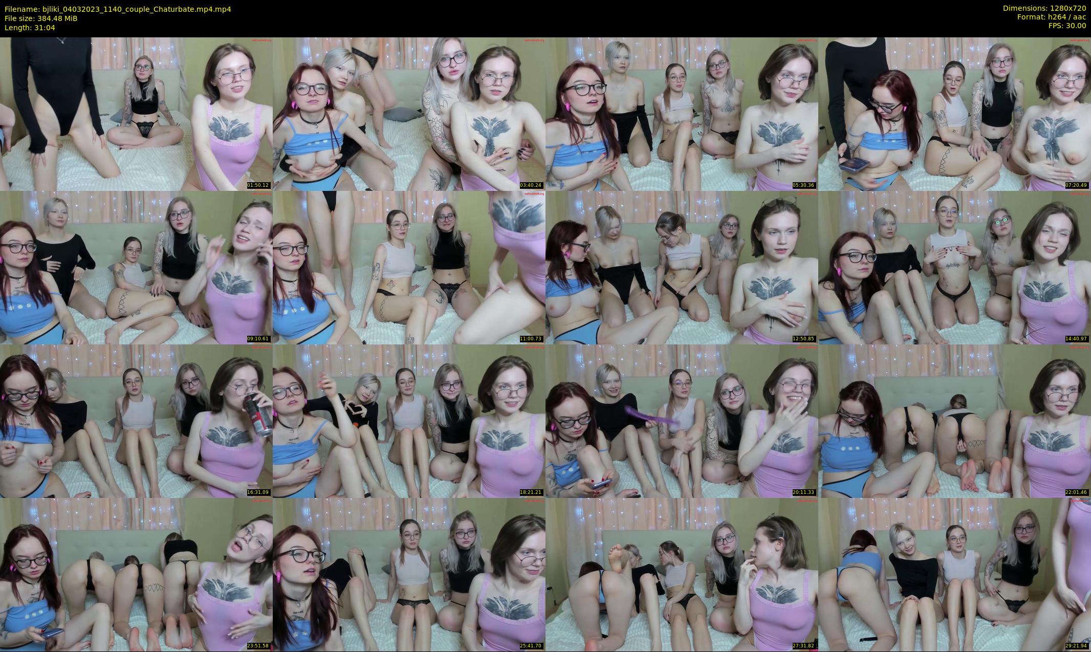 bjliki — 32 minute Chaturbate couple cam show recording, 720p, Mar 4, 2023