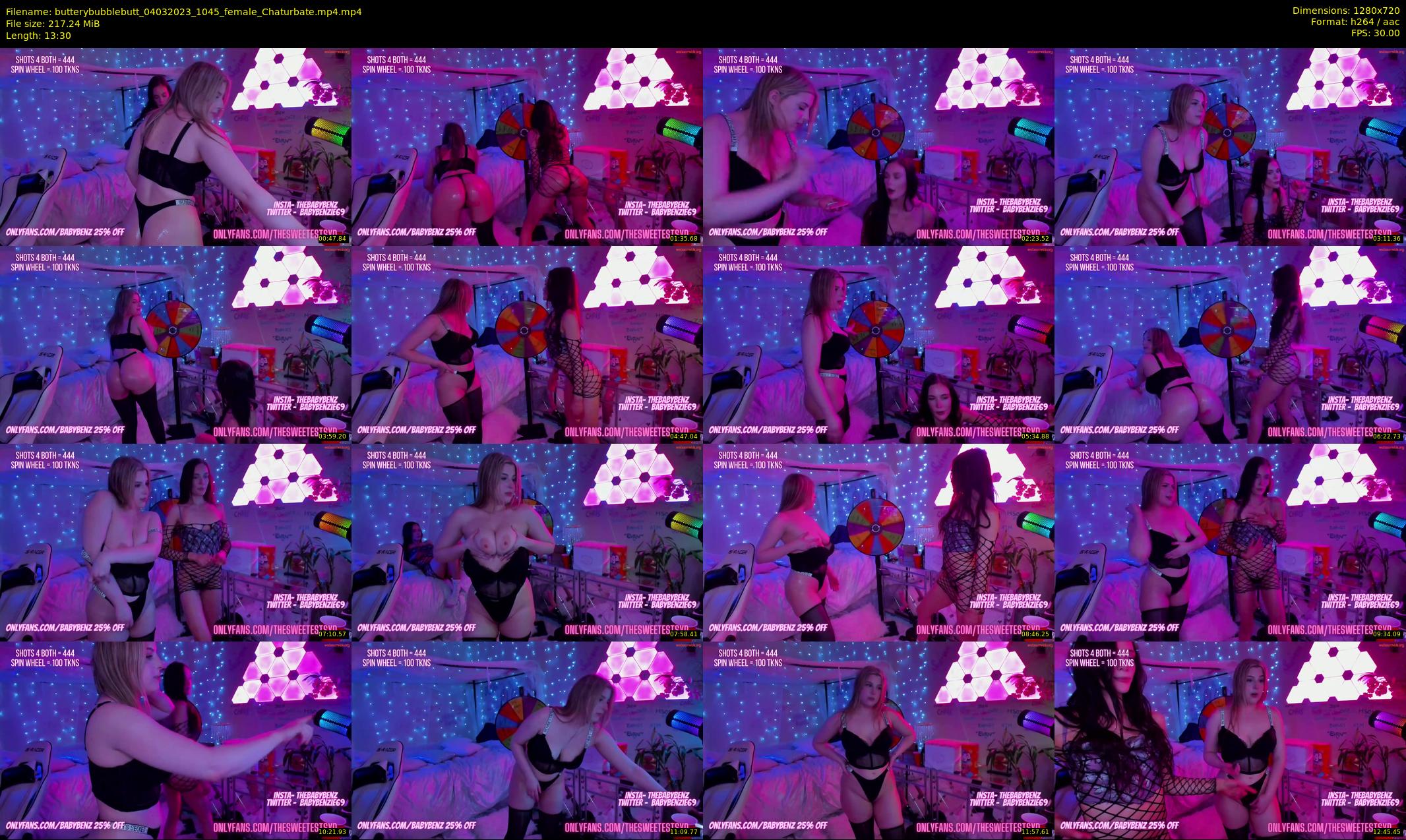 butterybubblebutt — 14 minute Chaturbate couple cam show recording, 720p, Mar 4, 2023