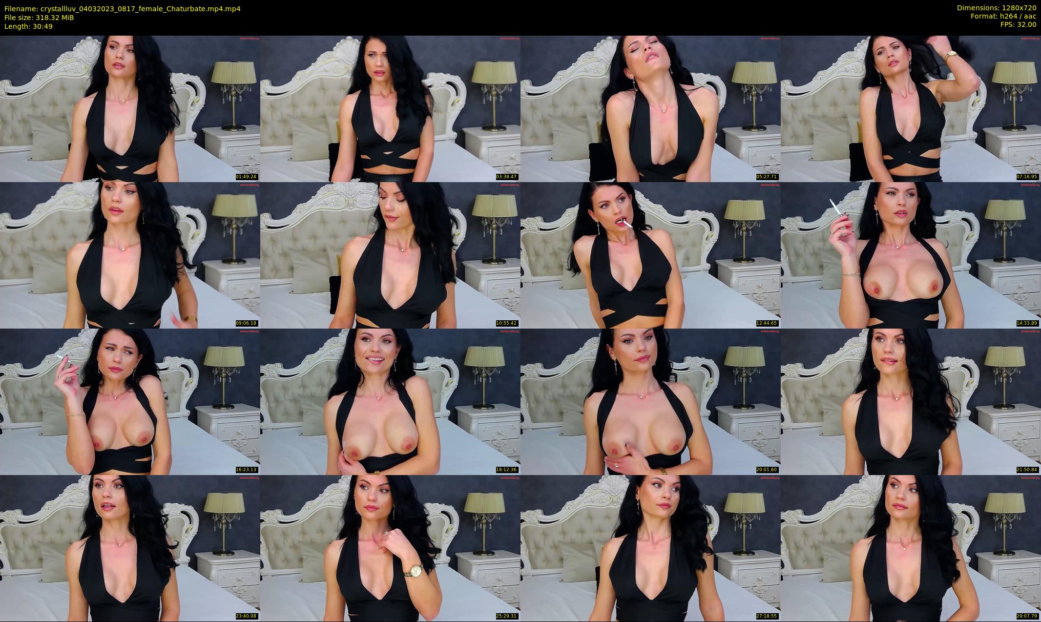 crystallluv — 31 minute Chaturbate female cam show recording, 720p, Mar 4, 2023