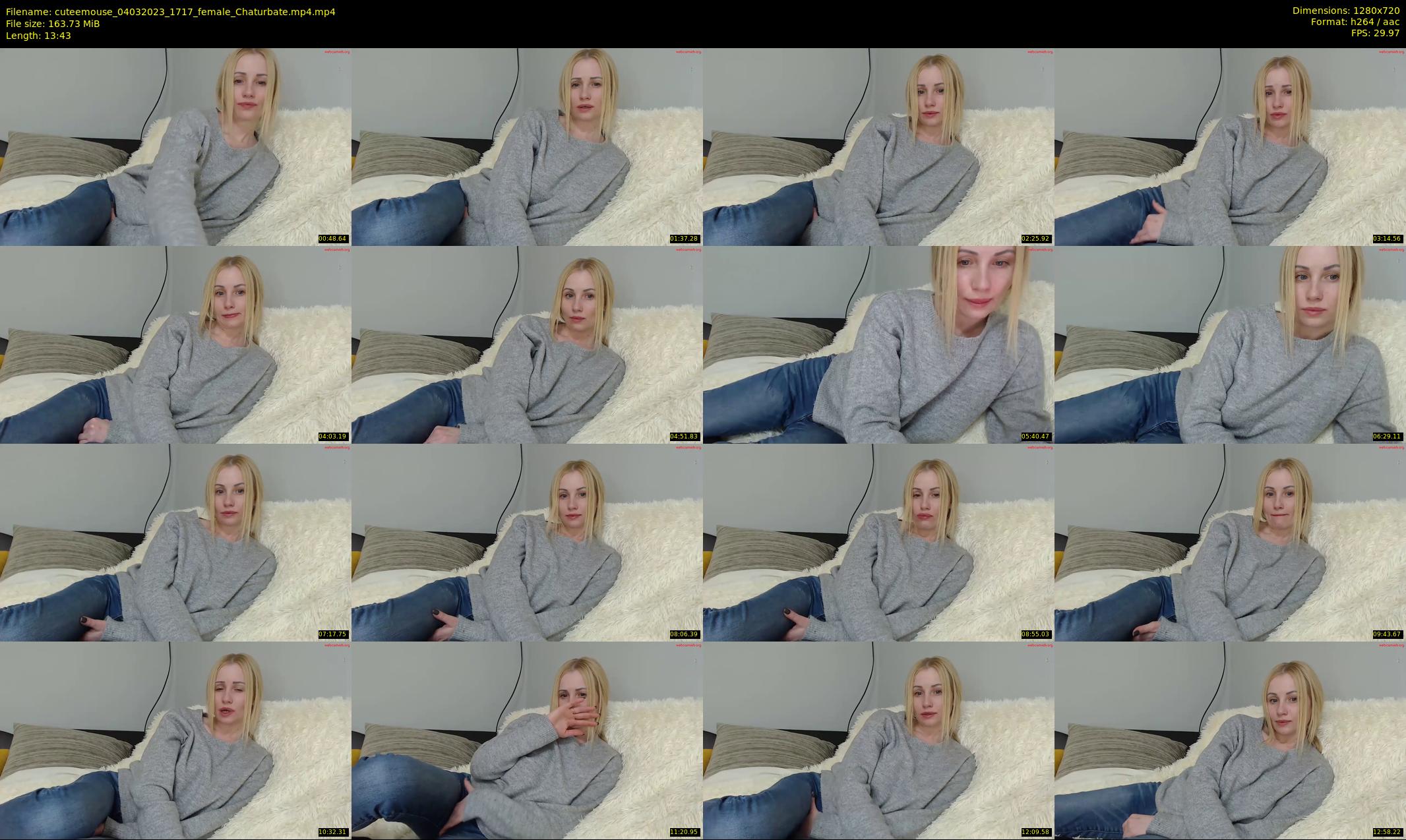 cuteemouse — 14 minute Chaturbate female cam show recording, 720p, Mar 4, 2023