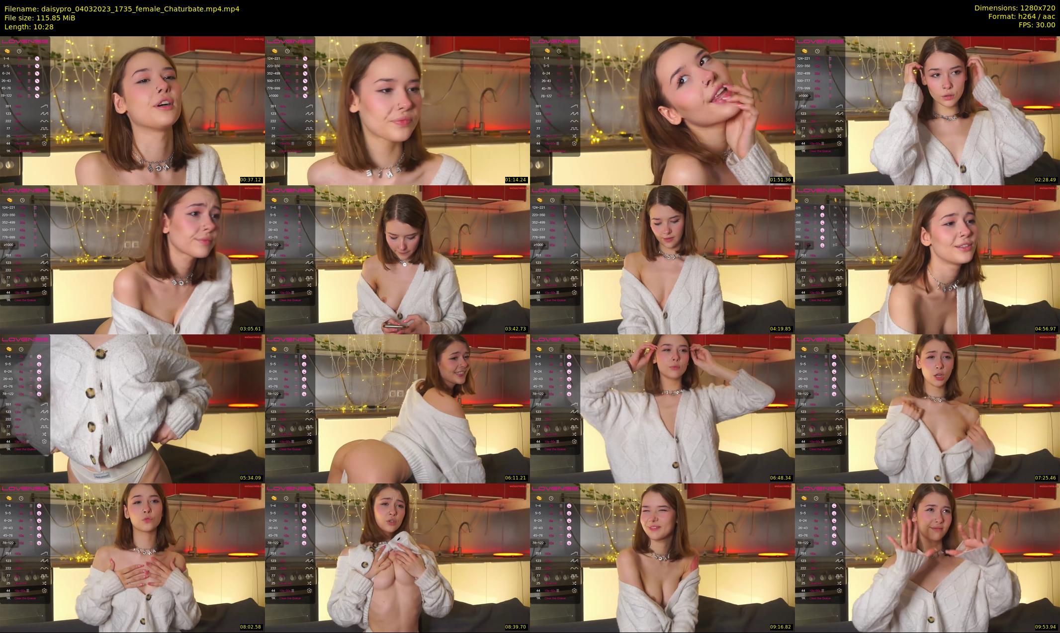 daisypro — 11 minute Chaturbate couple cam show recording, 720p, Mar 4, 2023