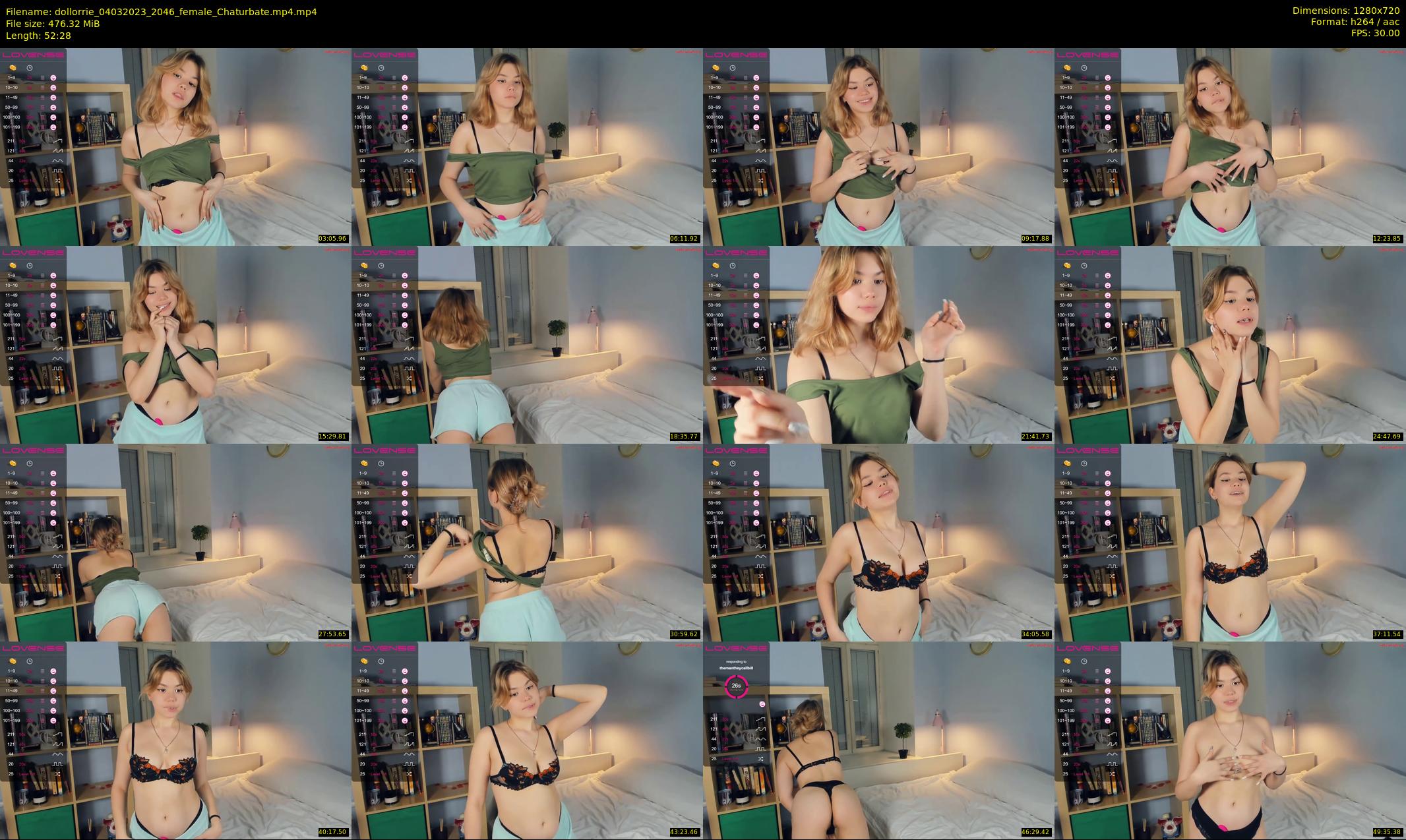 dollorrie — 53 minute Chaturbate couple cam show recording, 720p, Mar 4, 2023