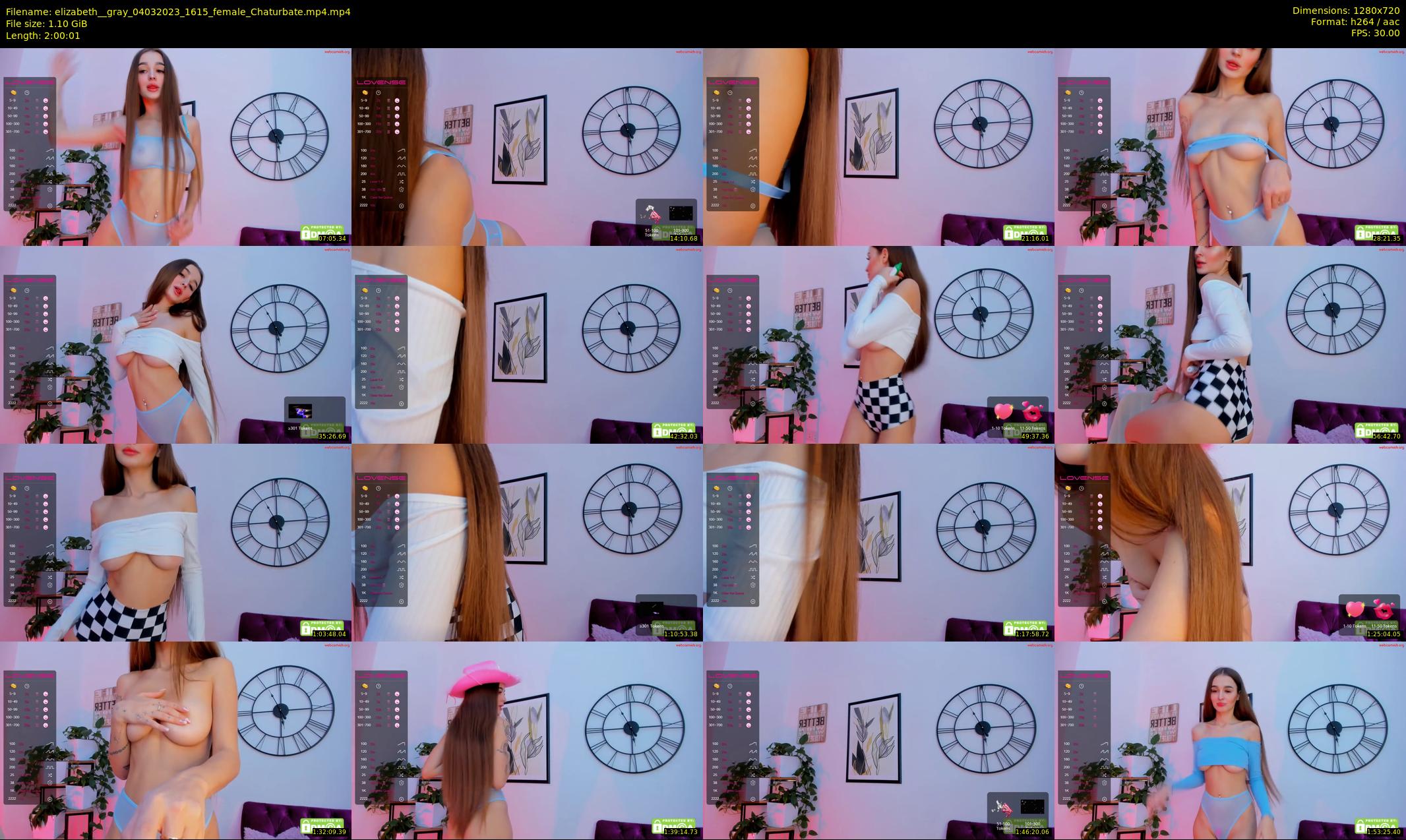 elizabeth__gray — 121 minute Chaturbate female cam show recording, 720p, Mar 4, 2023