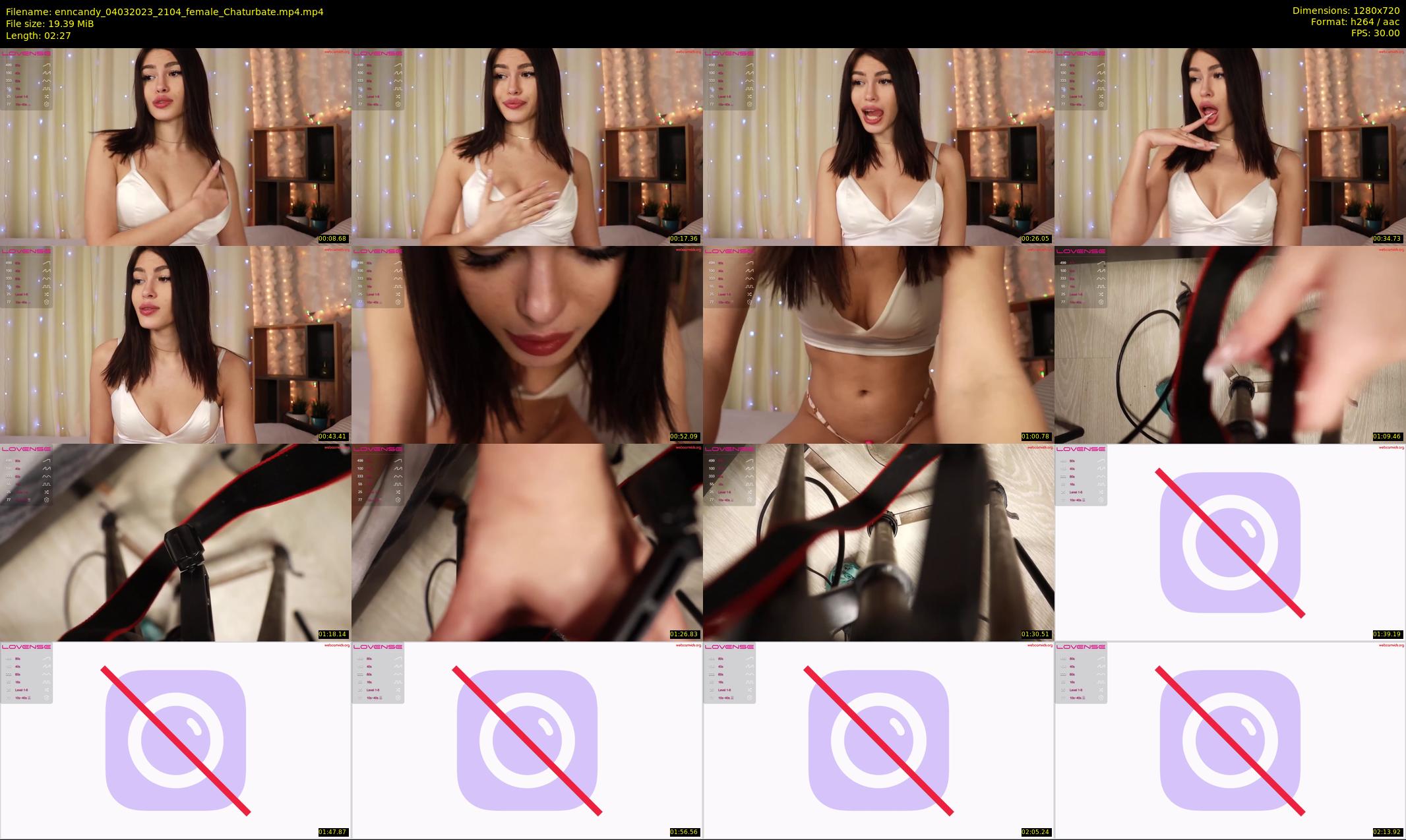 enncandy — 3 minute Chaturbate female cam show recording, 720p, Mar 4, 2023