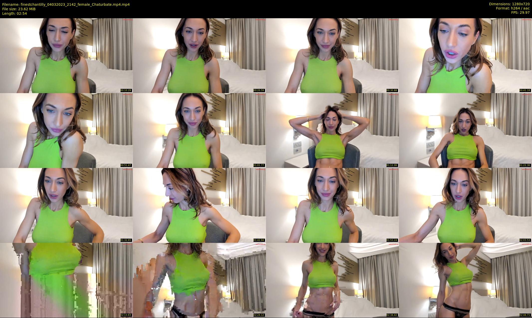 finestchantilly — 3 minute Chaturbate female cam show recording, 720p, Mar 4, 2023