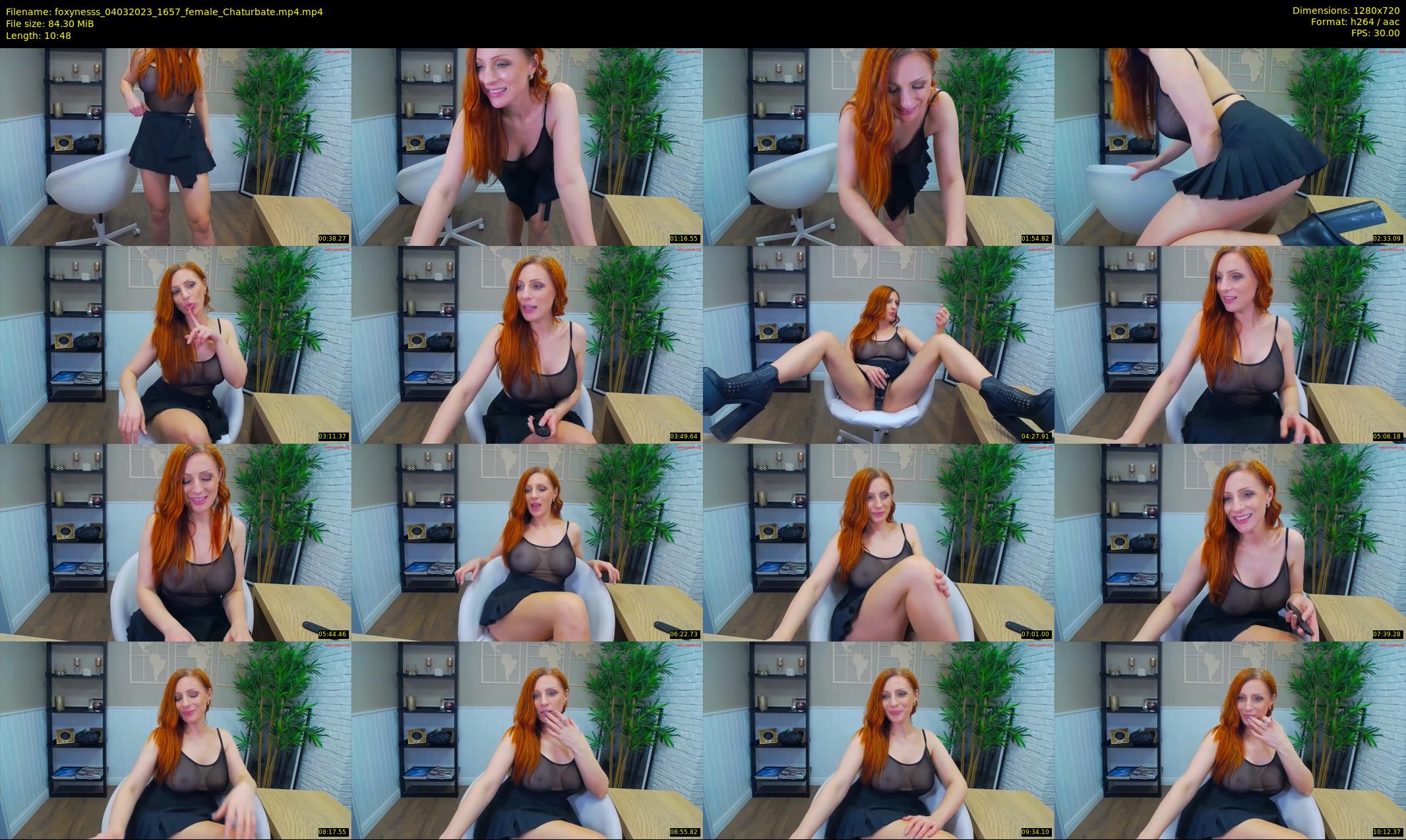 foxynesss — 11 minute Chaturbate female cam show recording, 720p, Mar 4, 2023