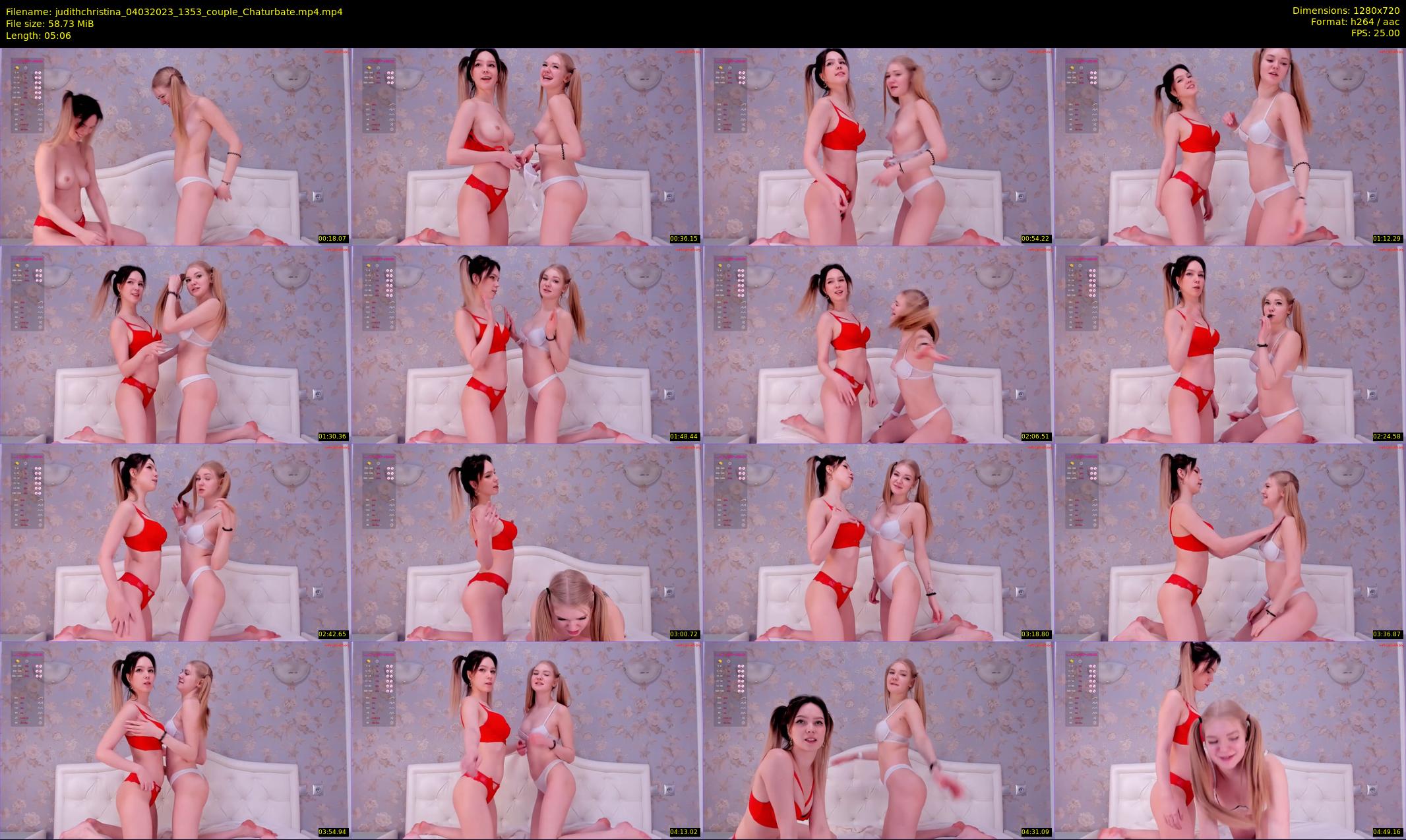 judithchristina — 6 minute Chaturbate female cam show recording, 720p, Mar 4, 2023