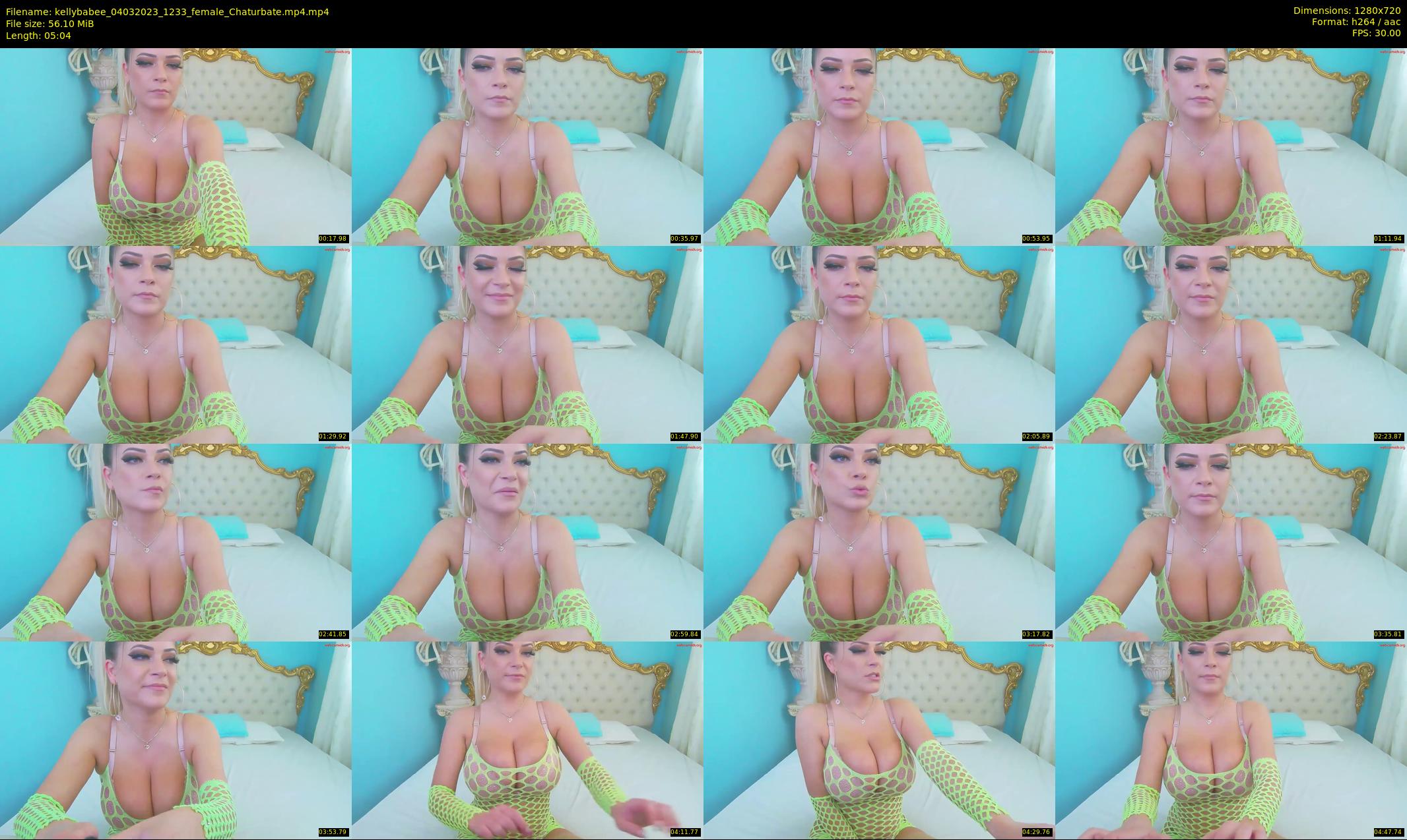 kellybabee — 6 minute Chaturbate female cam show recording, 720p, Mar 4, 2023