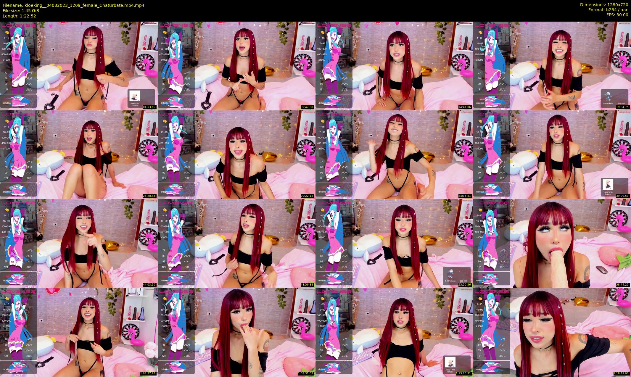kloeking_ — 83 minute Chaturbate female cam show recording, 720p, Mar 4, 2023