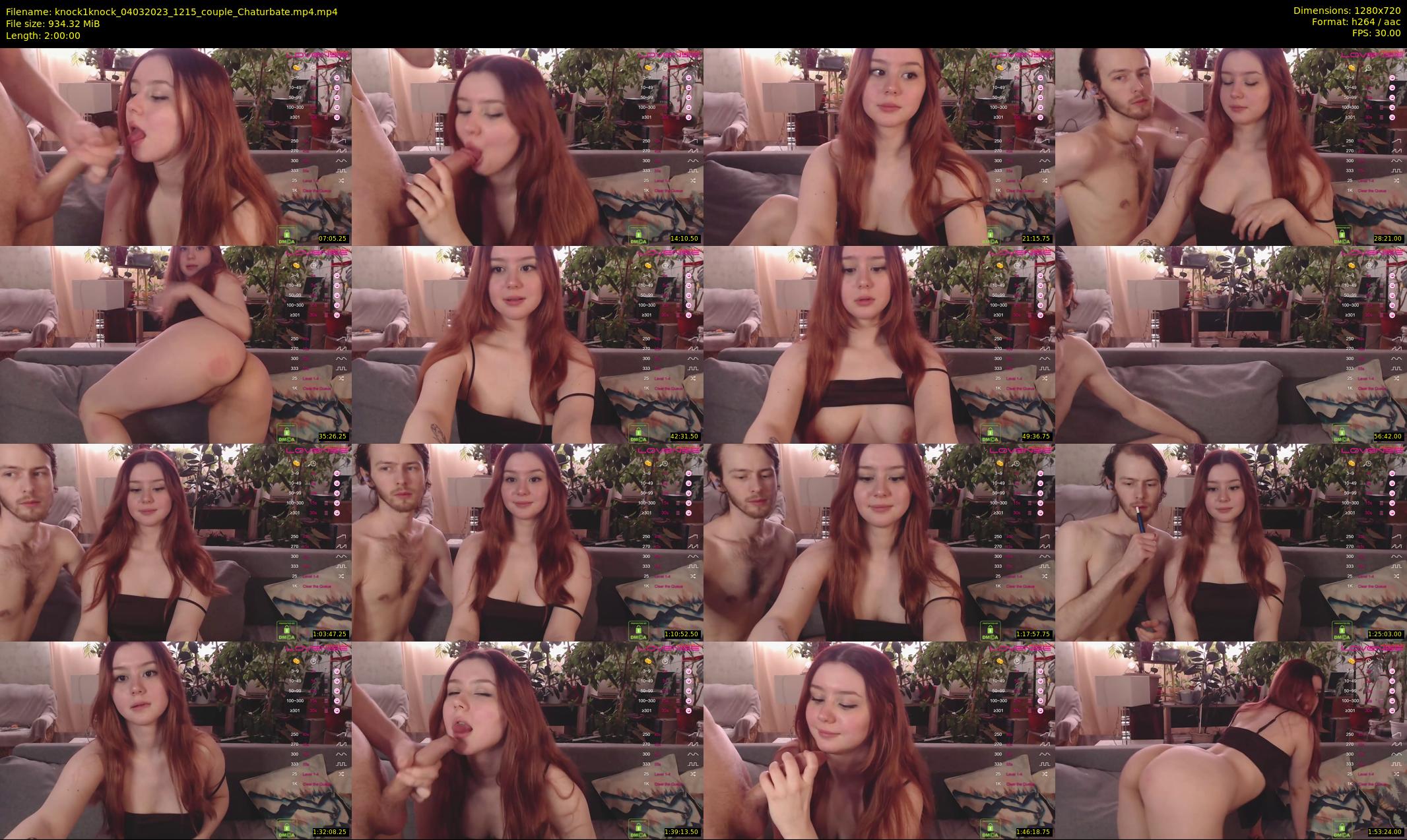 knock1knock — 120 minute Chaturbate couple cam show recording, 720p, Mar 4, 2023