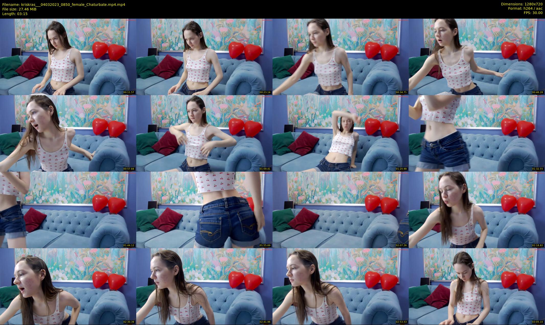 kriskras__ — 4 minute Chaturbate female cam show recording, 720p, Mar 4, 2023