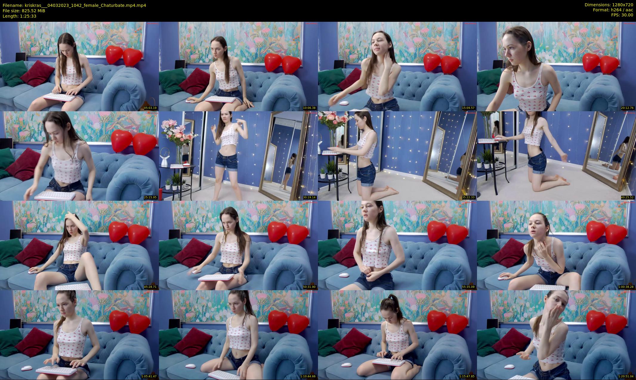 kriskras__ — 86 minute Chaturbate female cam show recording, 720p, Mar 4, 2023