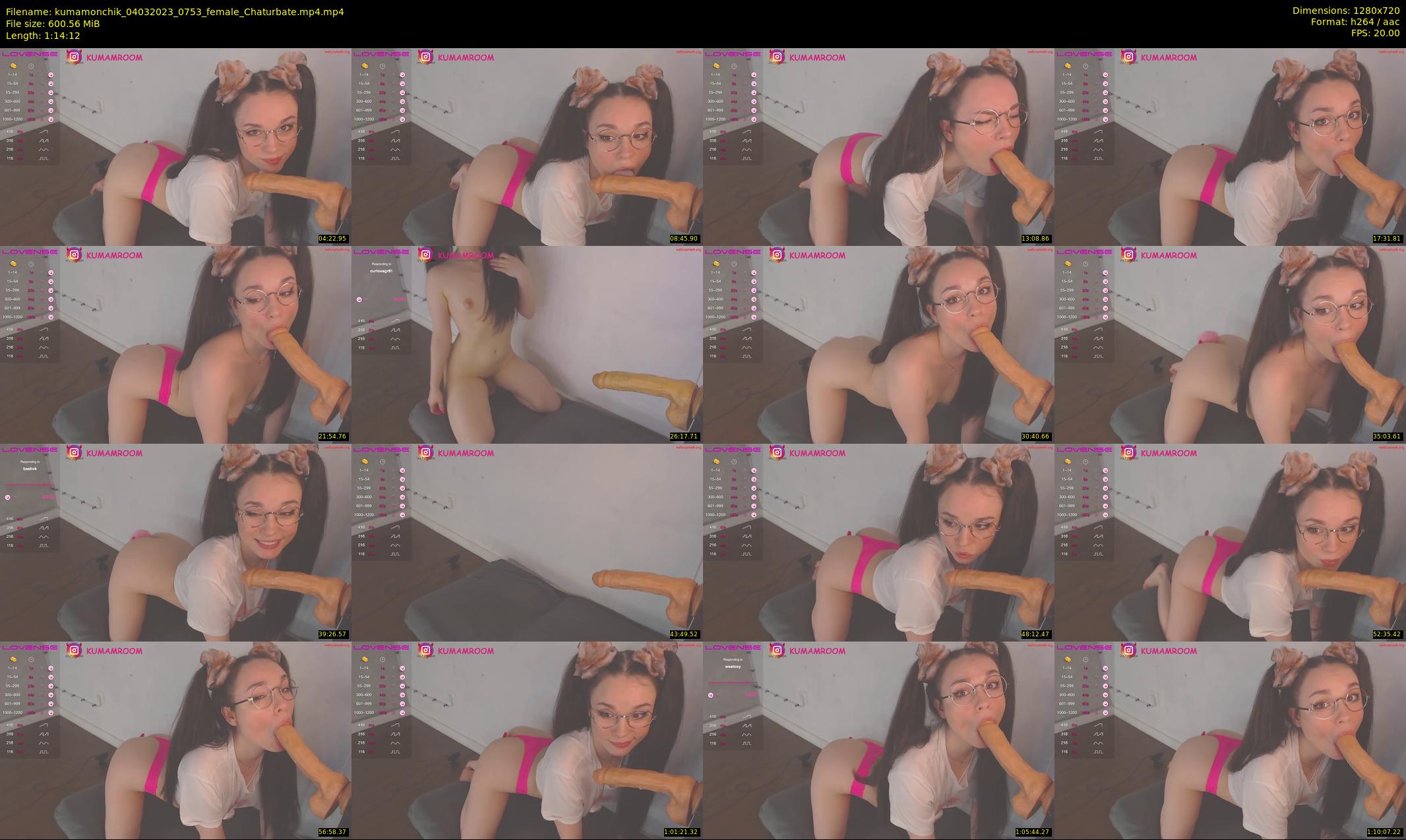 kumamonchik — 75 minute Chaturbate couple cam show recording, 720p, Mar 4, 2023