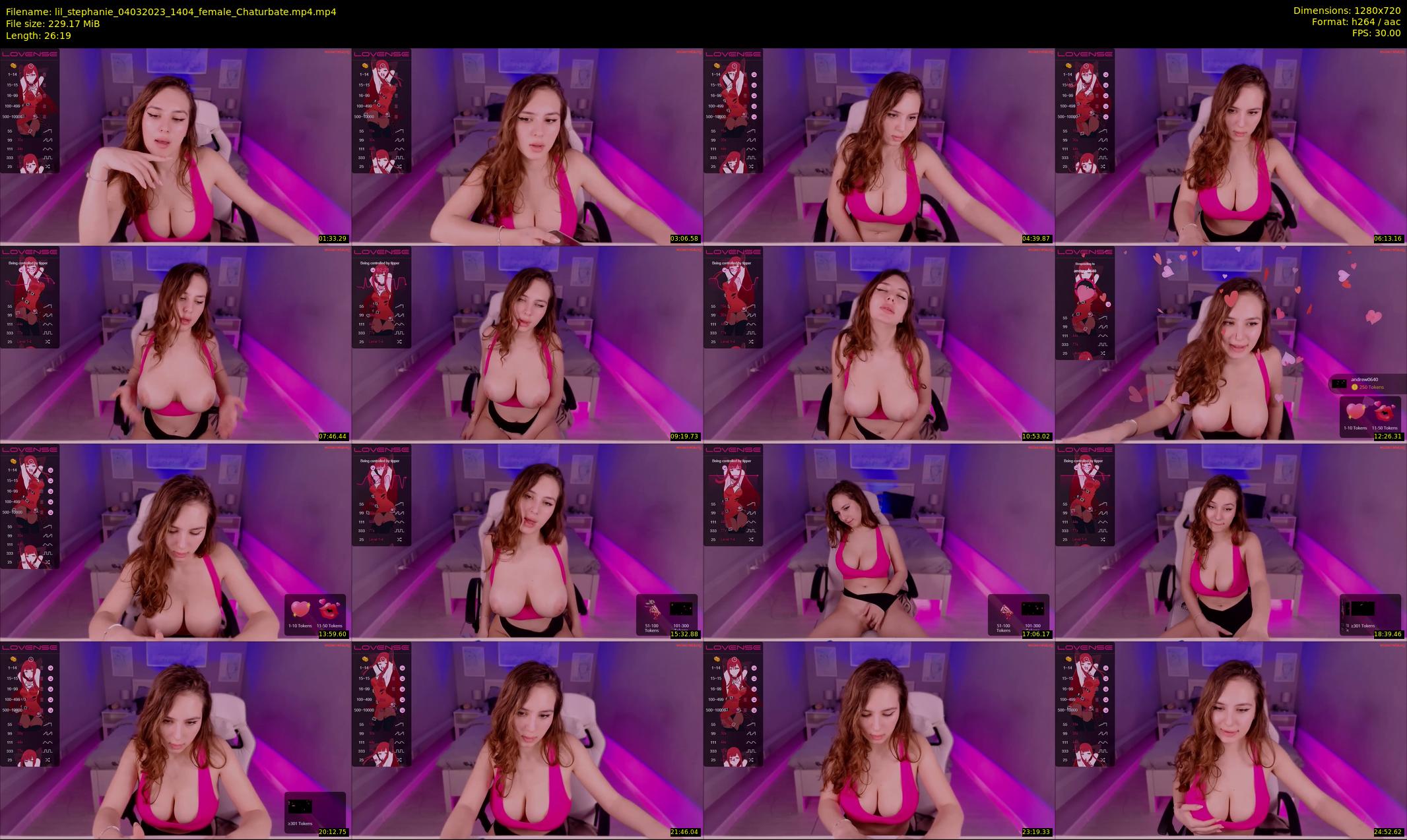 lil_stephanie — 27 minute Chaturbate female cam show recording, 720p, Mar 4, 2023