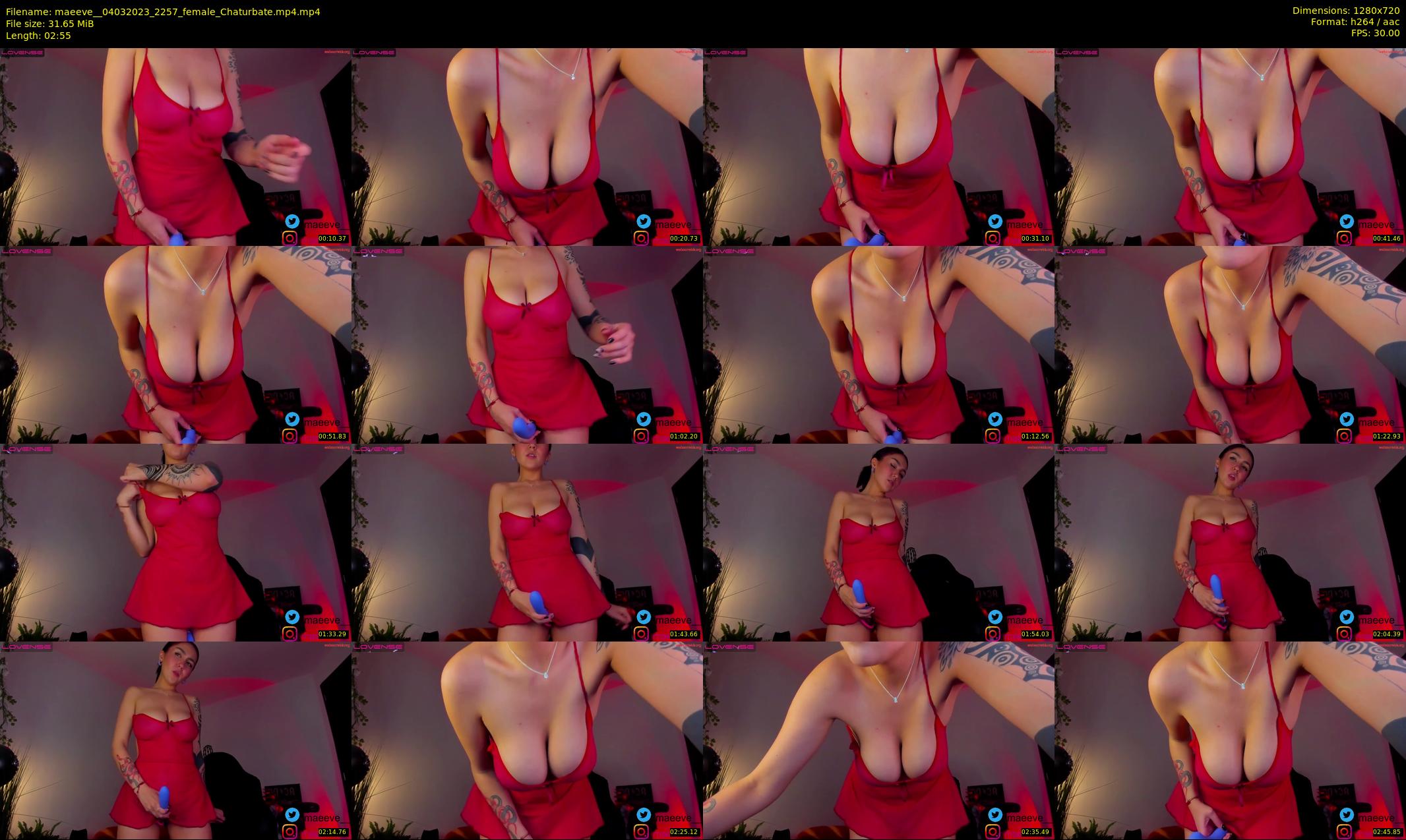 maeeve_ — 3 minute Chaturbate female cam show recording, 720p, Mar 4, 2023