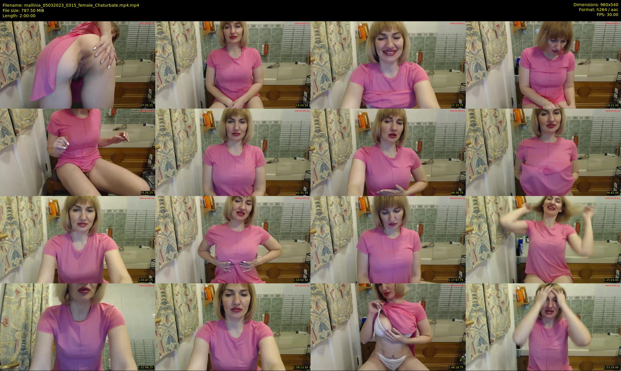 mallinia — 120 minute Chaturbate female cam show recording, 480p, Mar 5, 2023