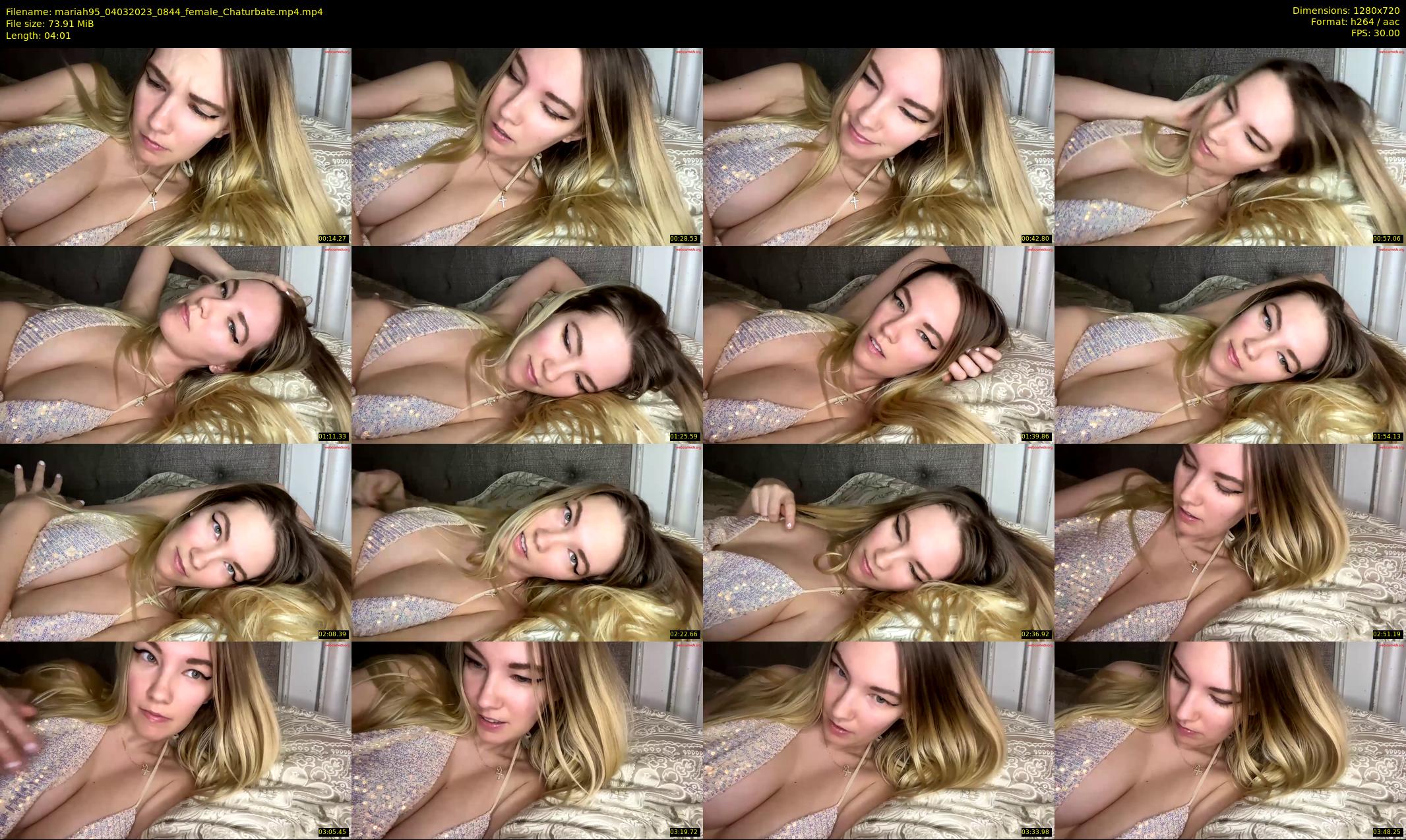 mariah95 — 5 minute Chaturbate female cam show recording, 720p, Mar 4, 2023