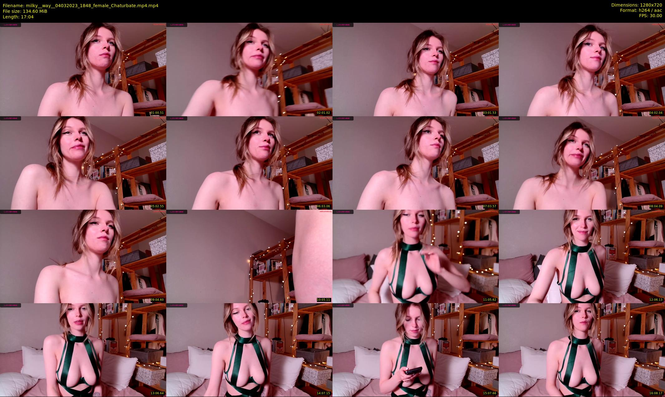 milky__way_ — 18 minute Chaturbate female cam show recording, 720p, Mar 4, 2023