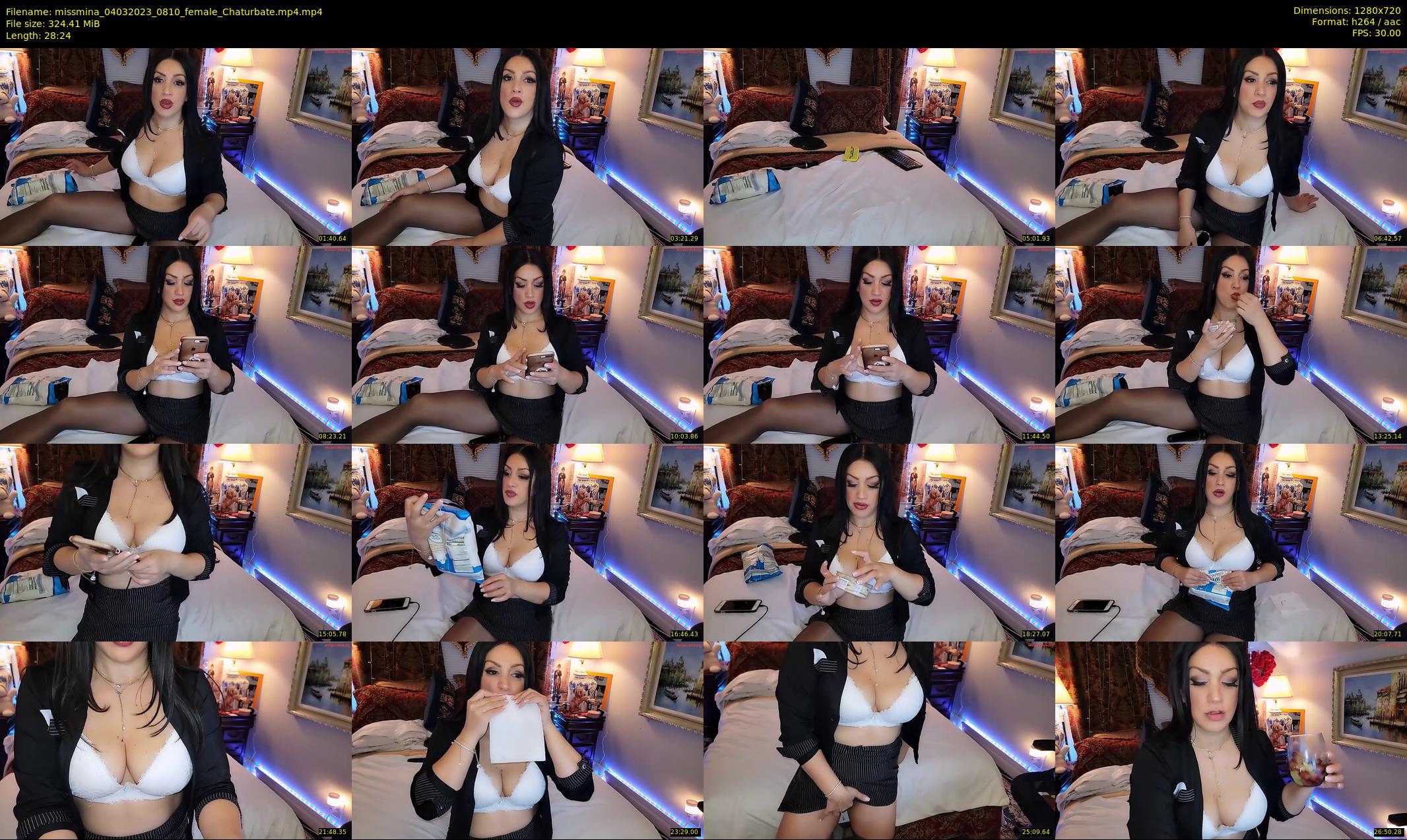 missmina — 29 minute Chaturbate female cam show recording, 720p, Mar 4, 2023
