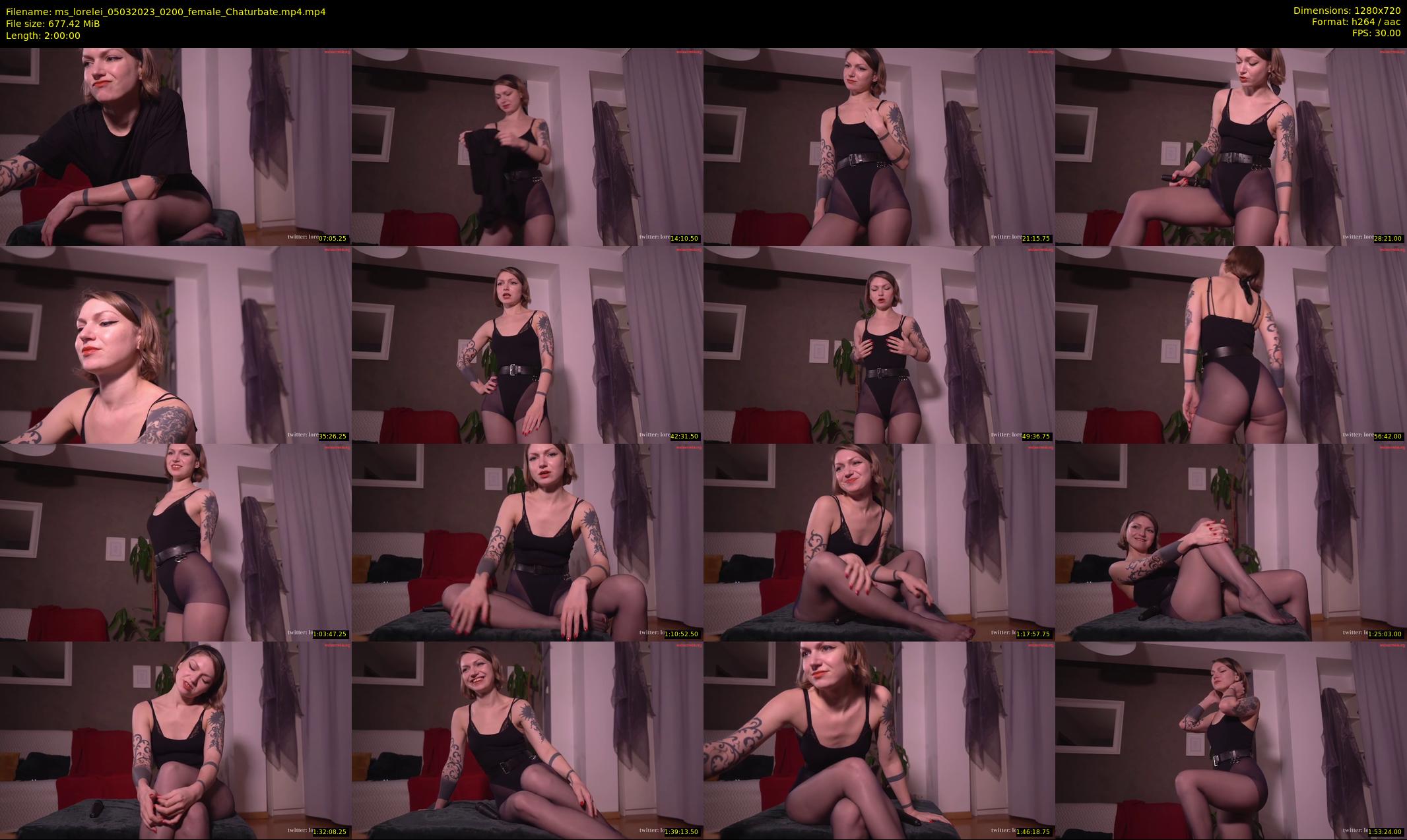 ms_lorelei — 120 minute Chaturbate female cam show recording, 720p, Mar 5, 2023