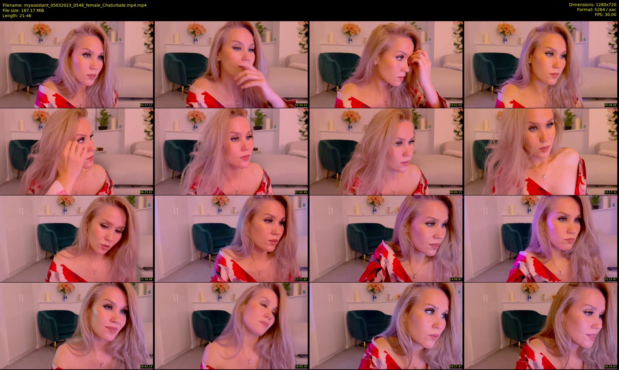 myassistant — 22 minute Chaturbate female cam show recording, 720p, Mar 5, 2023