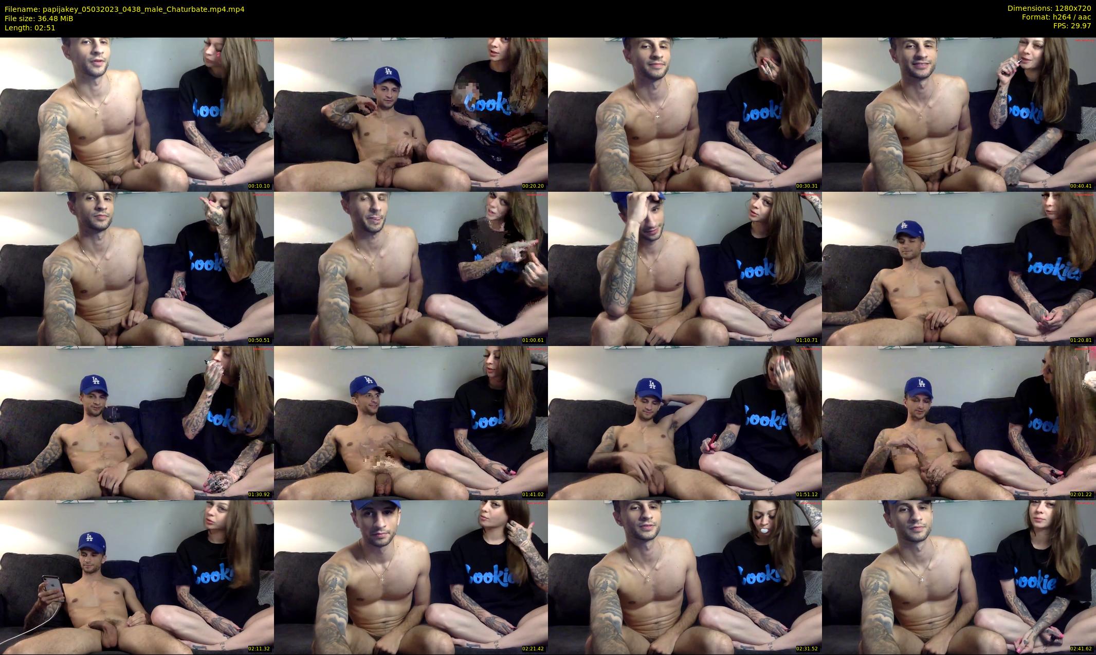papijakey — 3 minute Chaturbate male cam show recording, 720p, Mar 5, 2023