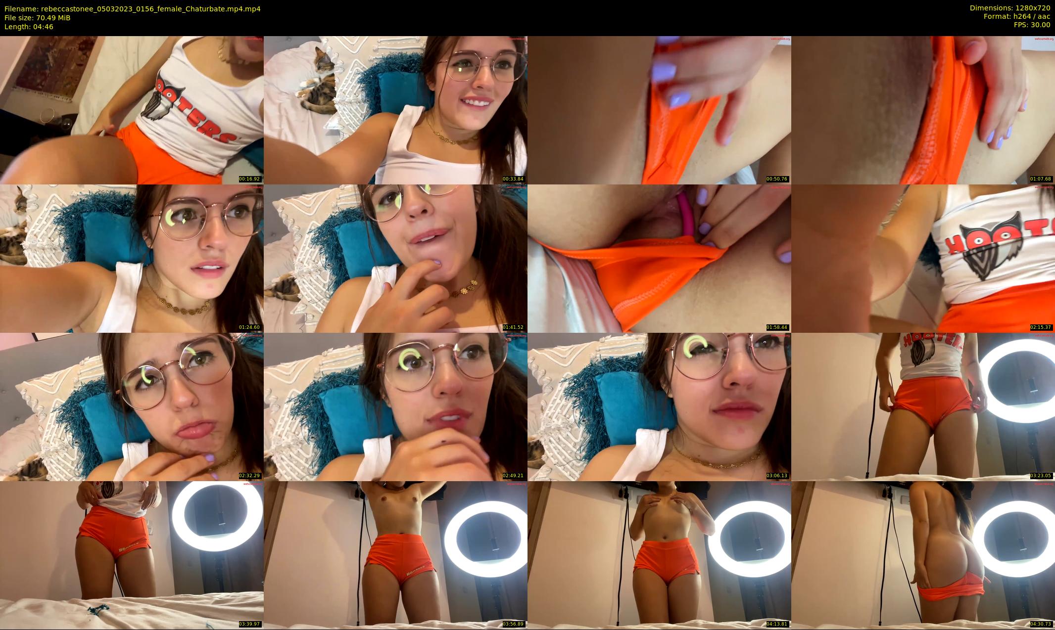 rebeccastonee — 5 minute Chaturbate female cam show recording, 720p, Mar 5, 2023