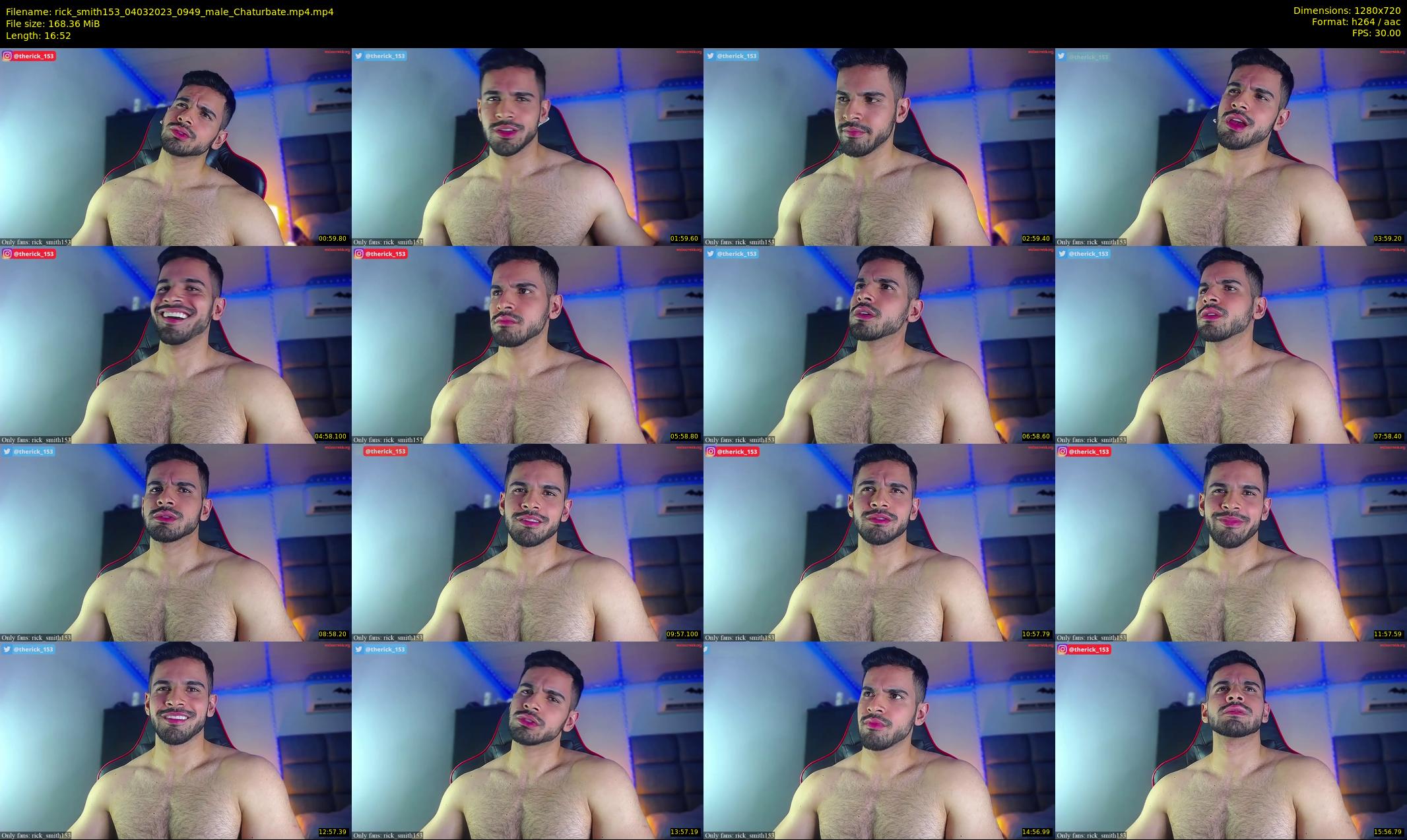 rick_smith153 — 17 minute Chaturbate male cam show recording, 720p, Mar 4, 2023