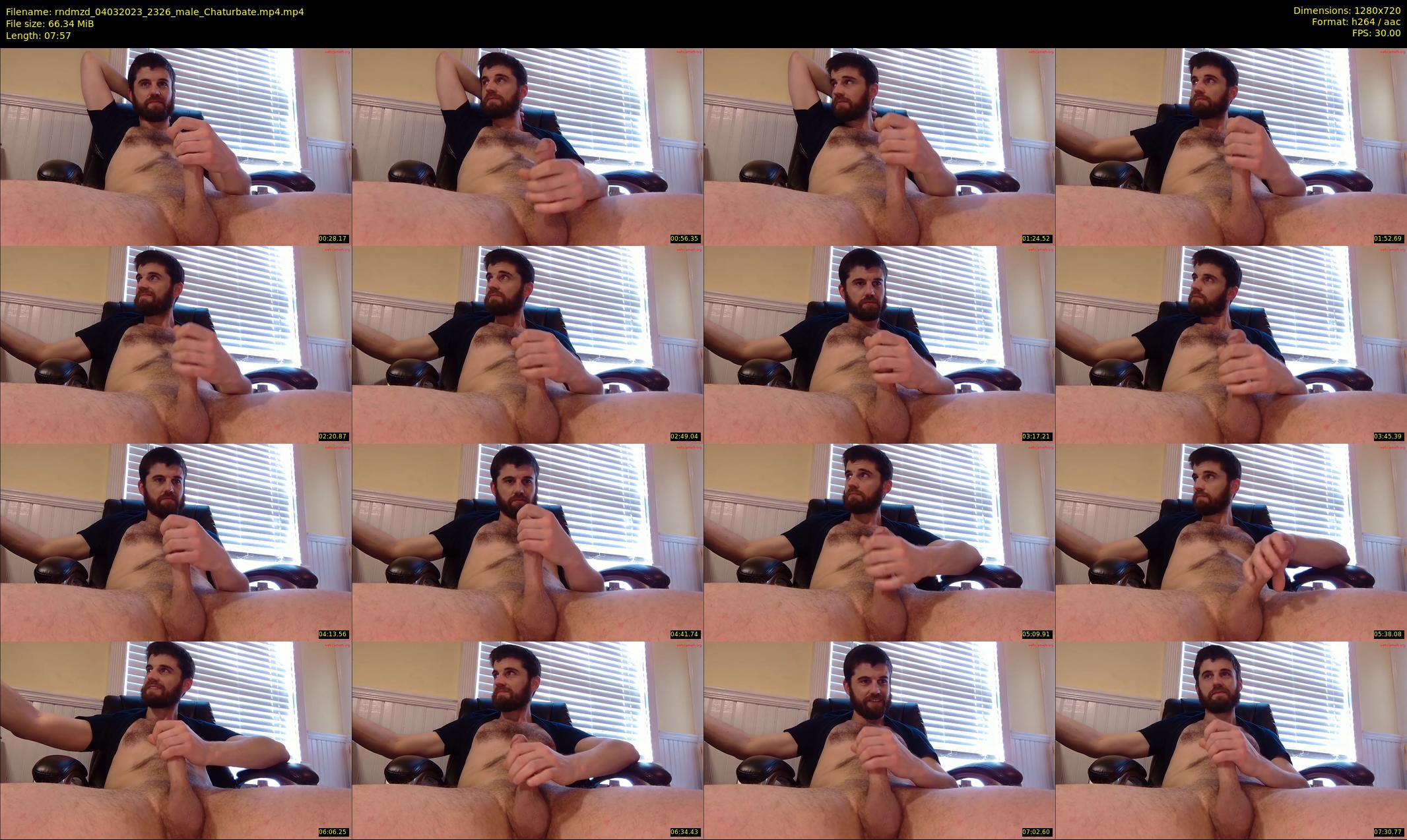 rndmzd — 8 minute Chaturbate male cam show recording, 720p, Mar 4, 2023