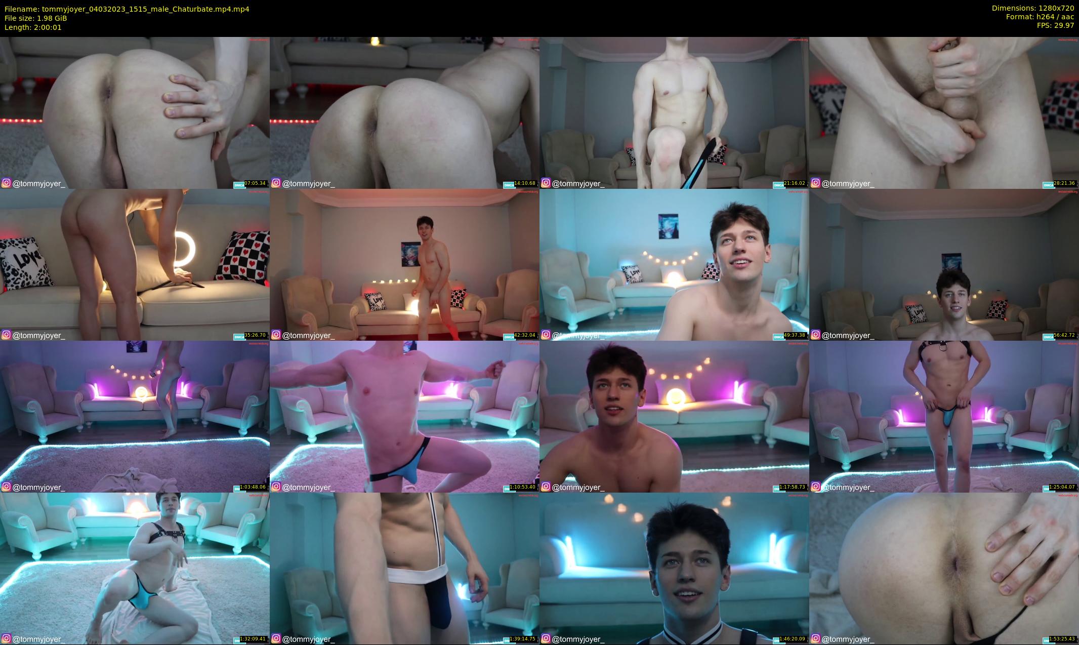 tommyjoyer — 121 minute Chaturbate male cam show recording, 720p, Mar 4, 2023