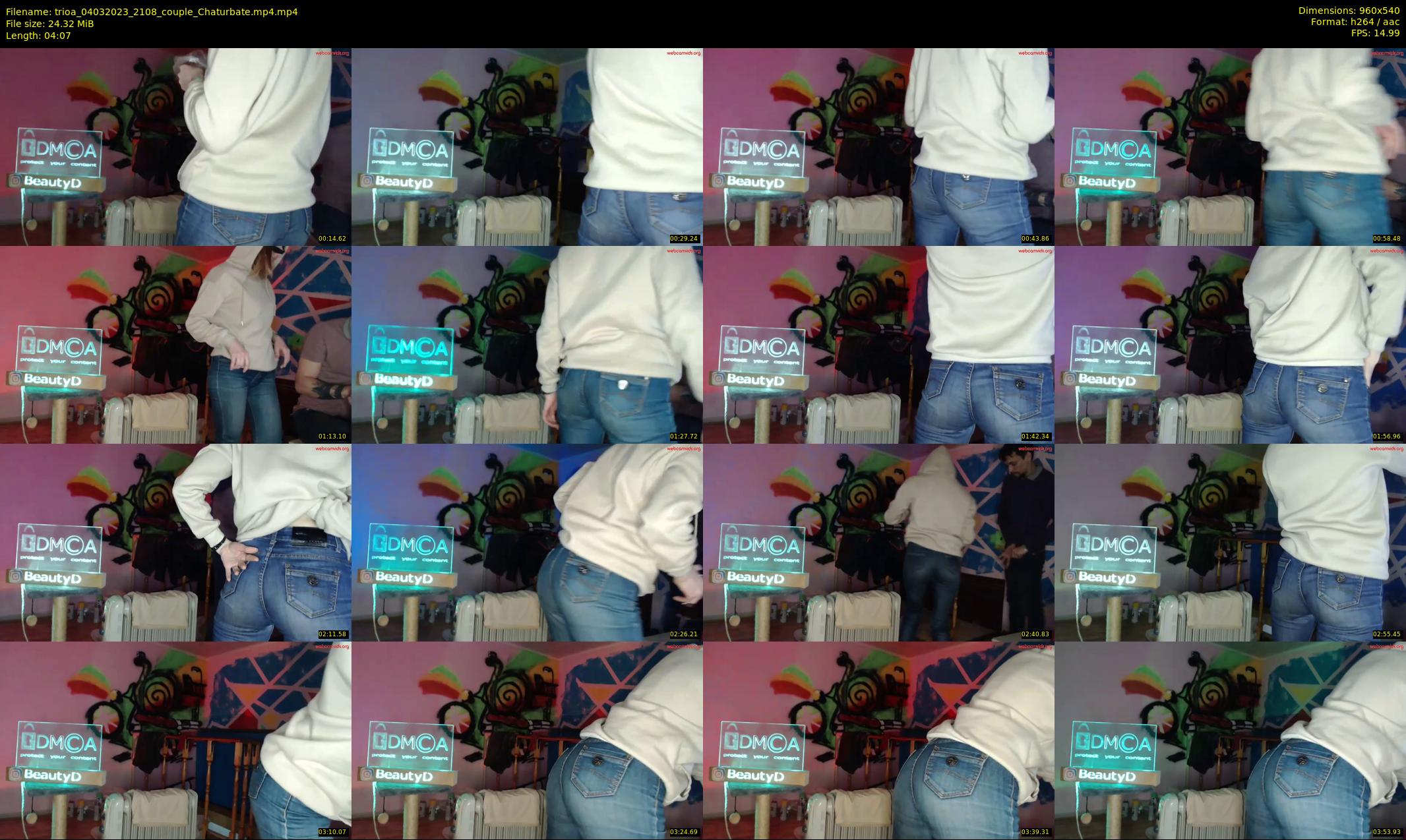 trioa — 5 minute Chaturbate couple cam show recording, 480p, Mar 4, 2023