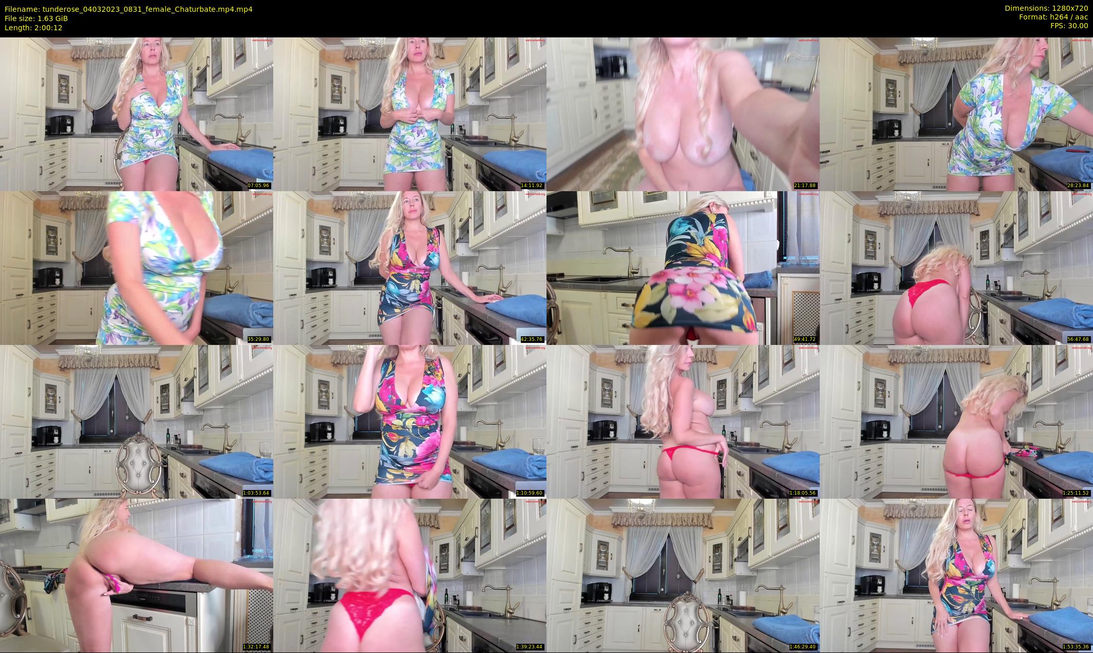 tunderose — 121 minute Chaturbate female cam show recording, 720p, Mar 4, 2023