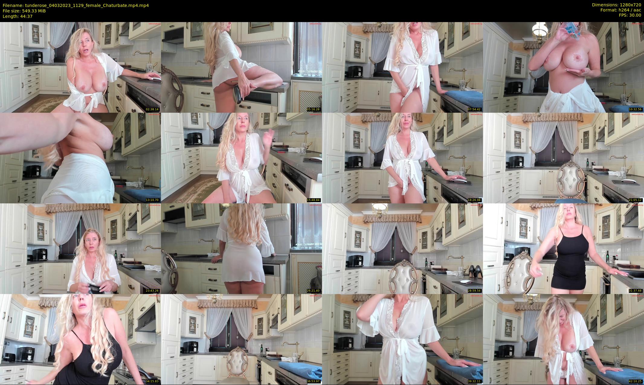 tunderose — 45 minute Chaturbate female cam show recording, 720p, Mar 4, 2023