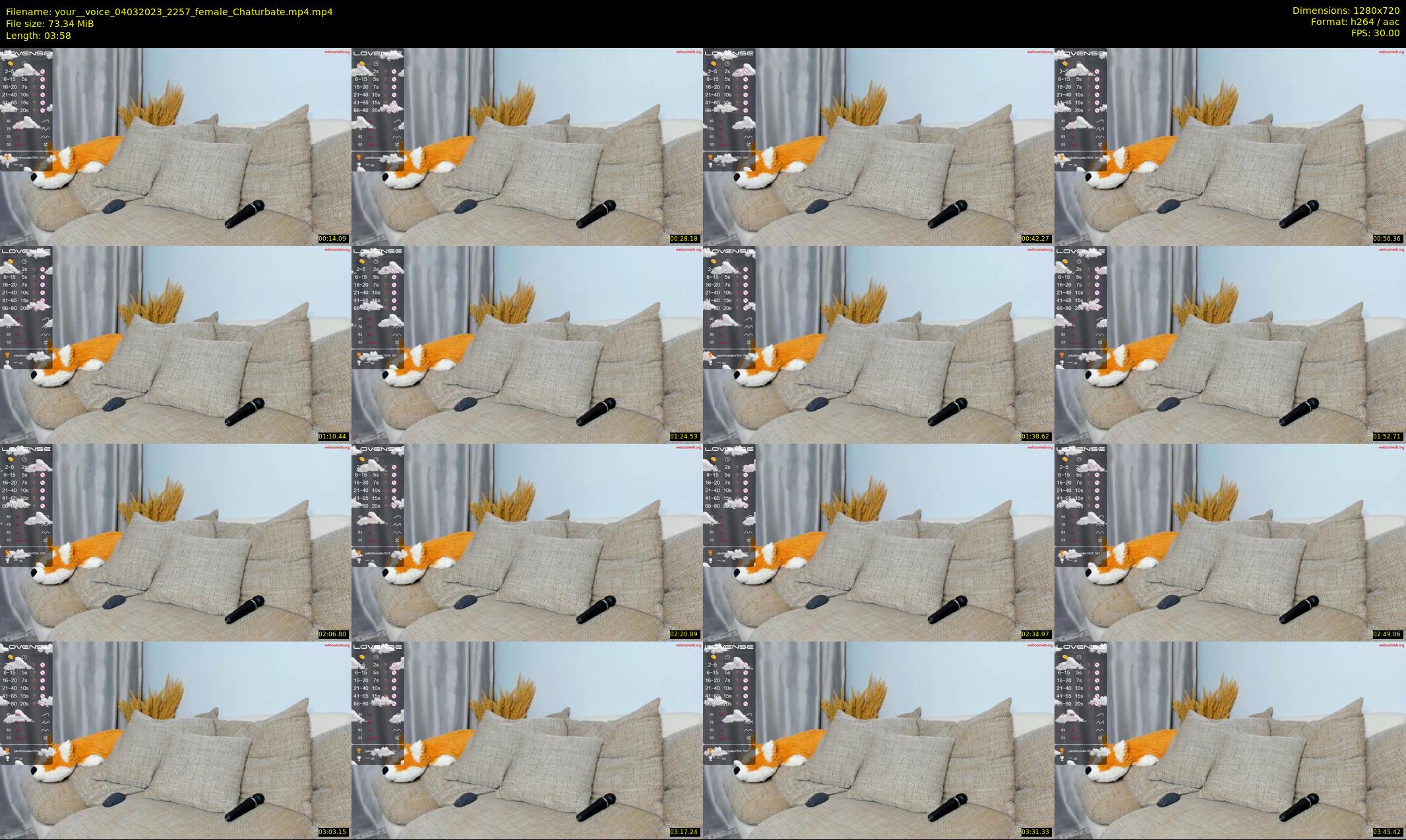your__voice — 4 minute Chaturbate female cam show recording, 720p, Mar 4, 2023
