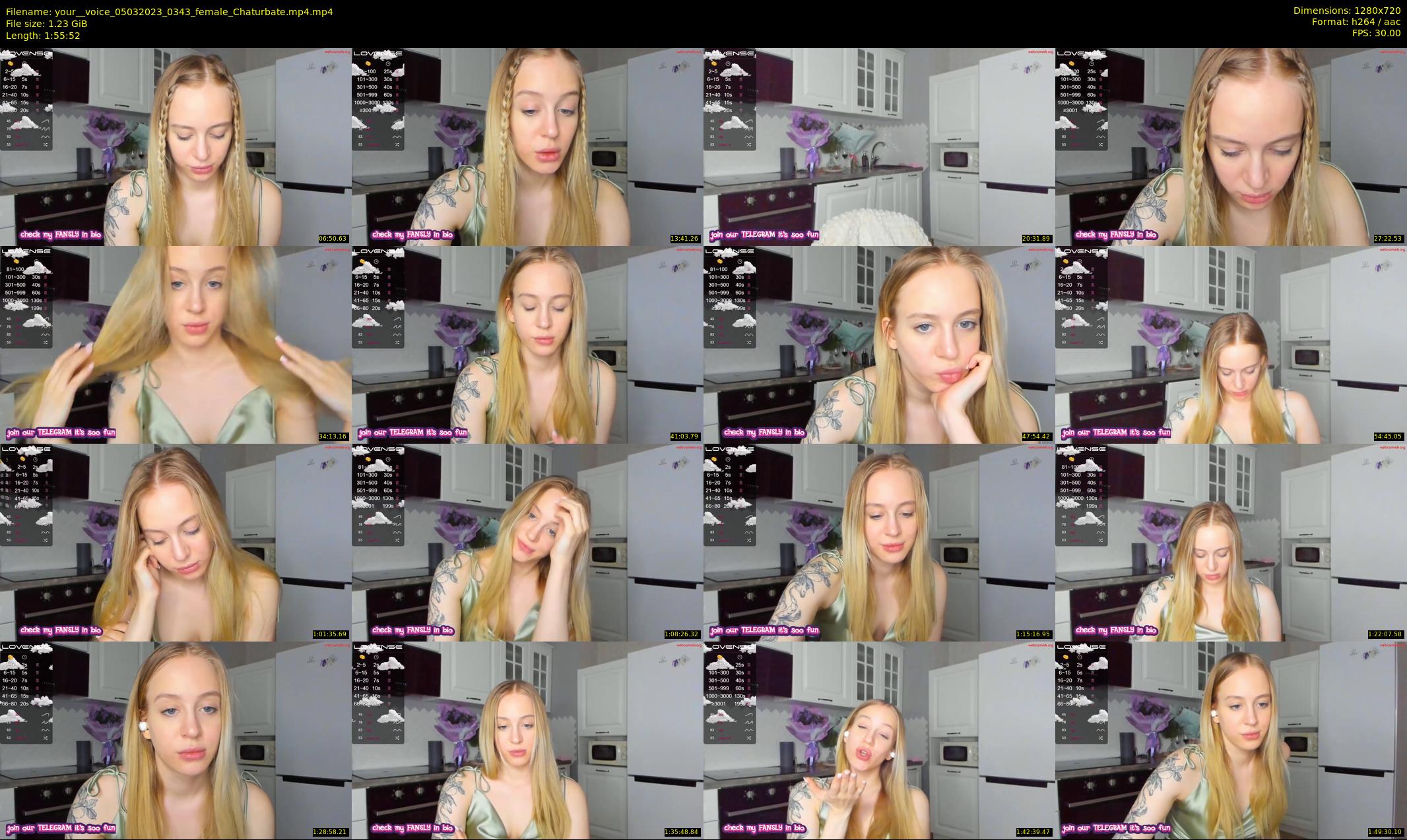 your__voice — 116 minute Chaturbate female cam show recording, 720p, Mar 5, 2023