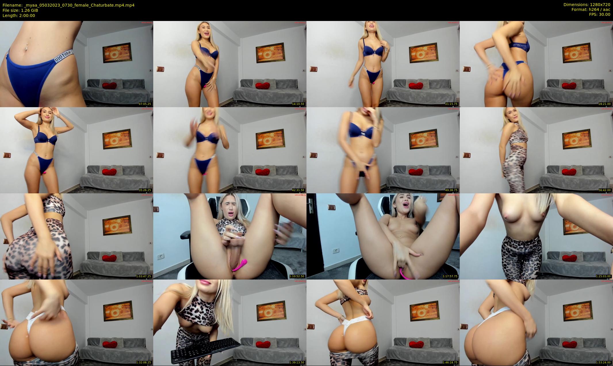 _myaa — 120 minute Chaturbate female cam show recording, 720p, Mar 5, 2023