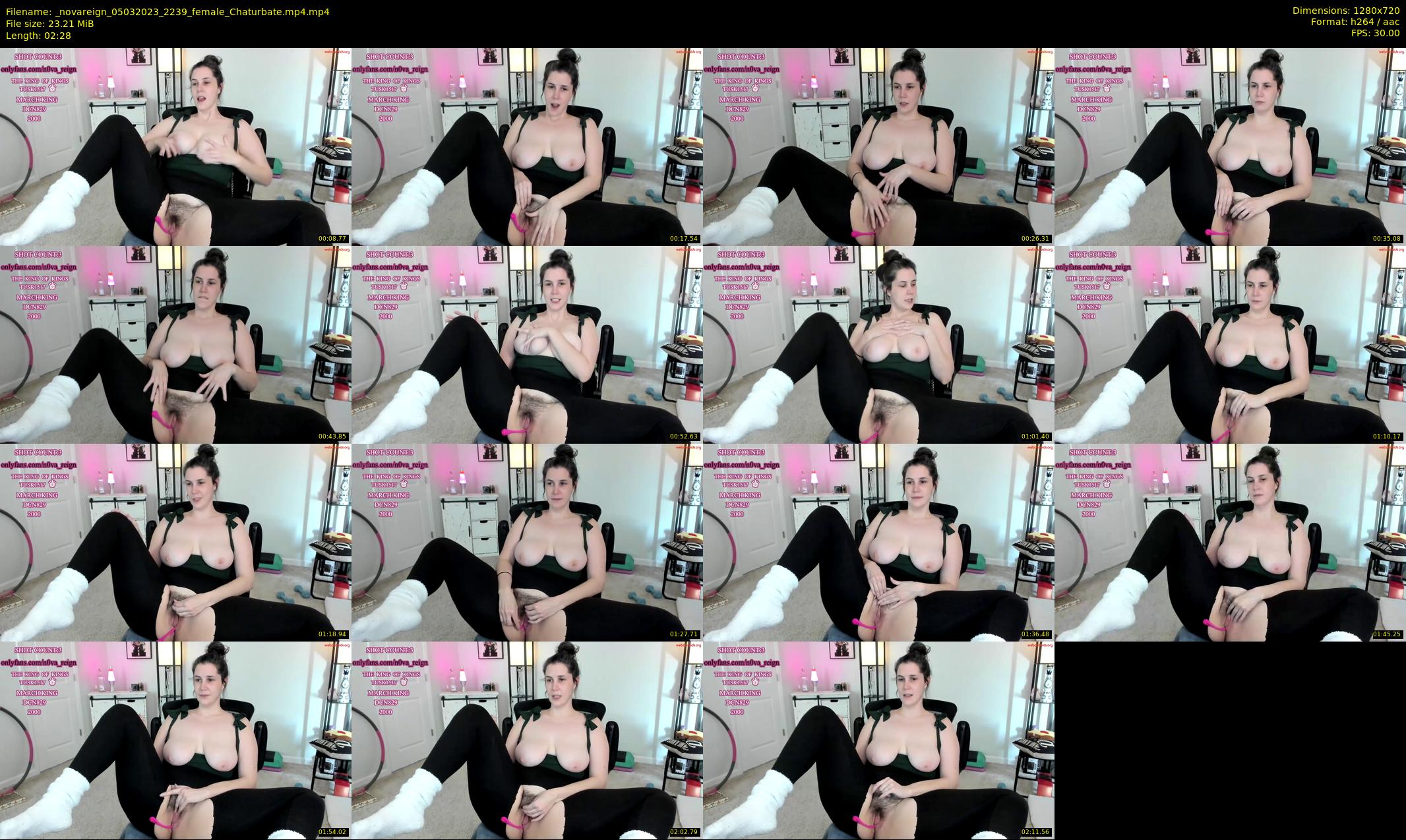 _novareign — 3 minute Chaturbate female cam show recording, 720p, Mar 5, 2023