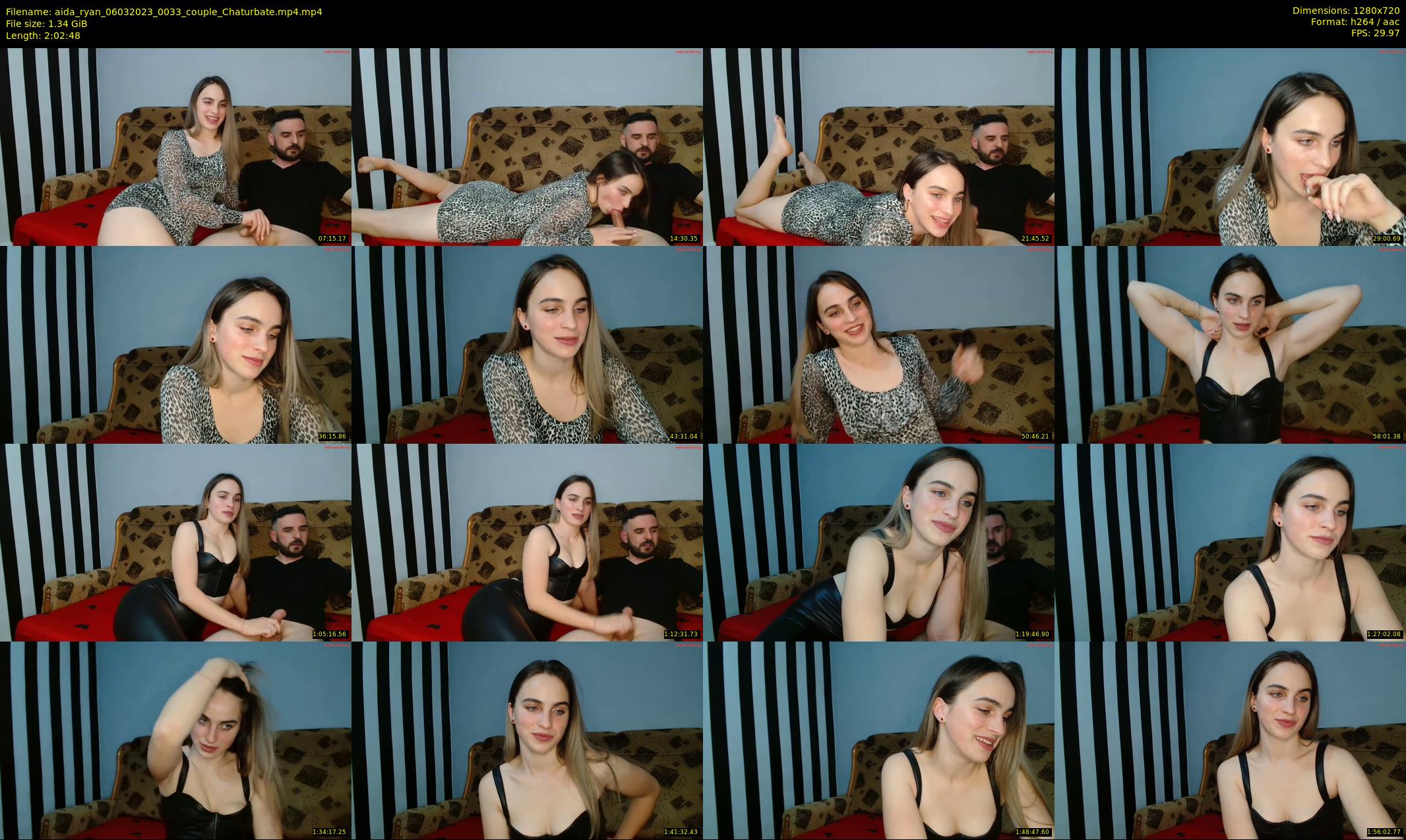 aida_ryan — 123 minute Chaturbate couple cam show recording, 720p, Mar 6, 2023