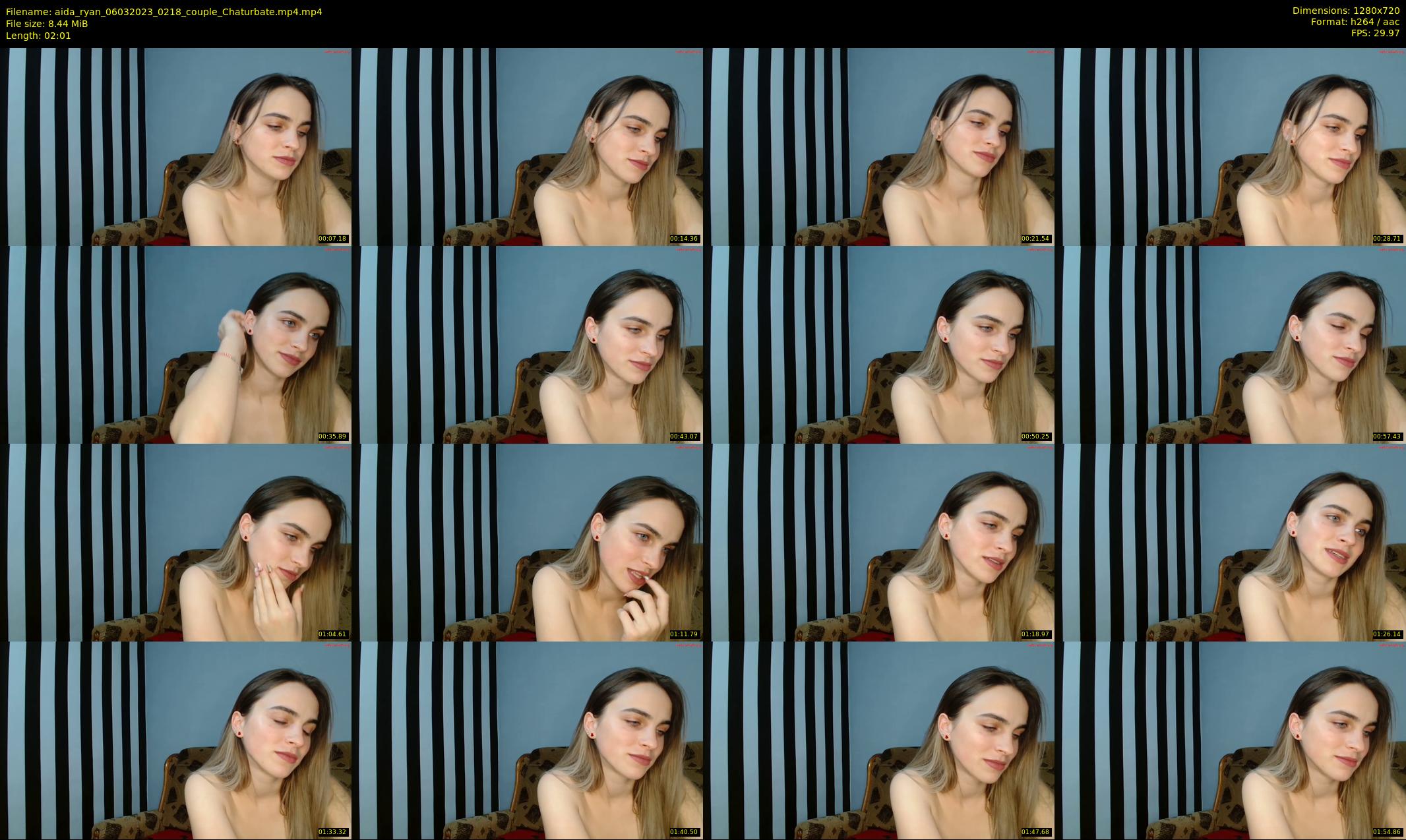 aida_ryan — 3 minute Chaturbate couple cam show recording, 720p, Mar 6, 2023