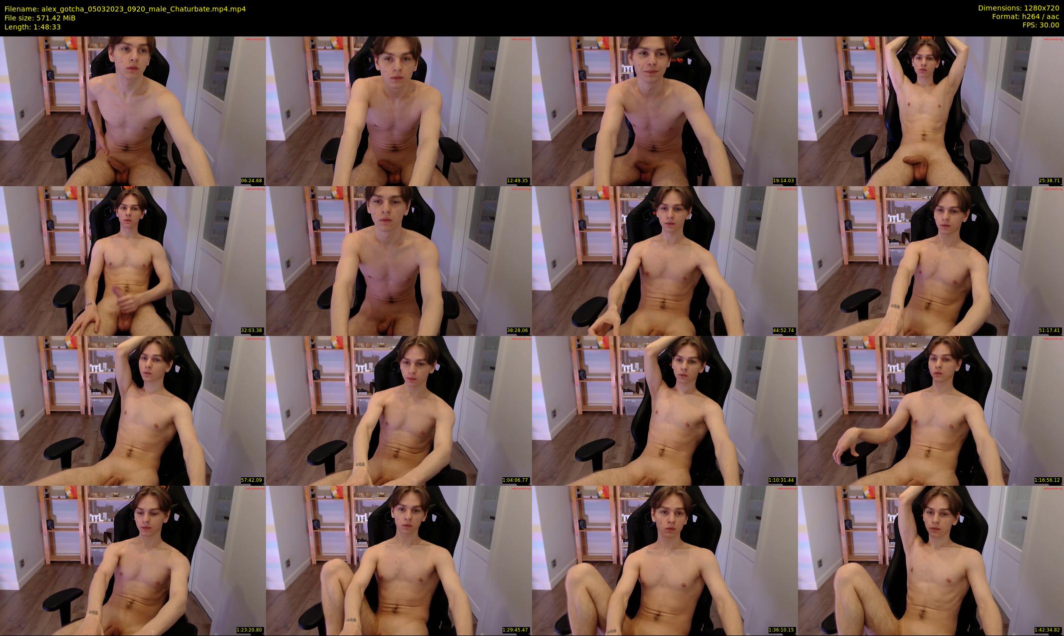 alex_gotcha — 109 minute Chaturbate male cam show recording, 720p, Mar 5, 2023