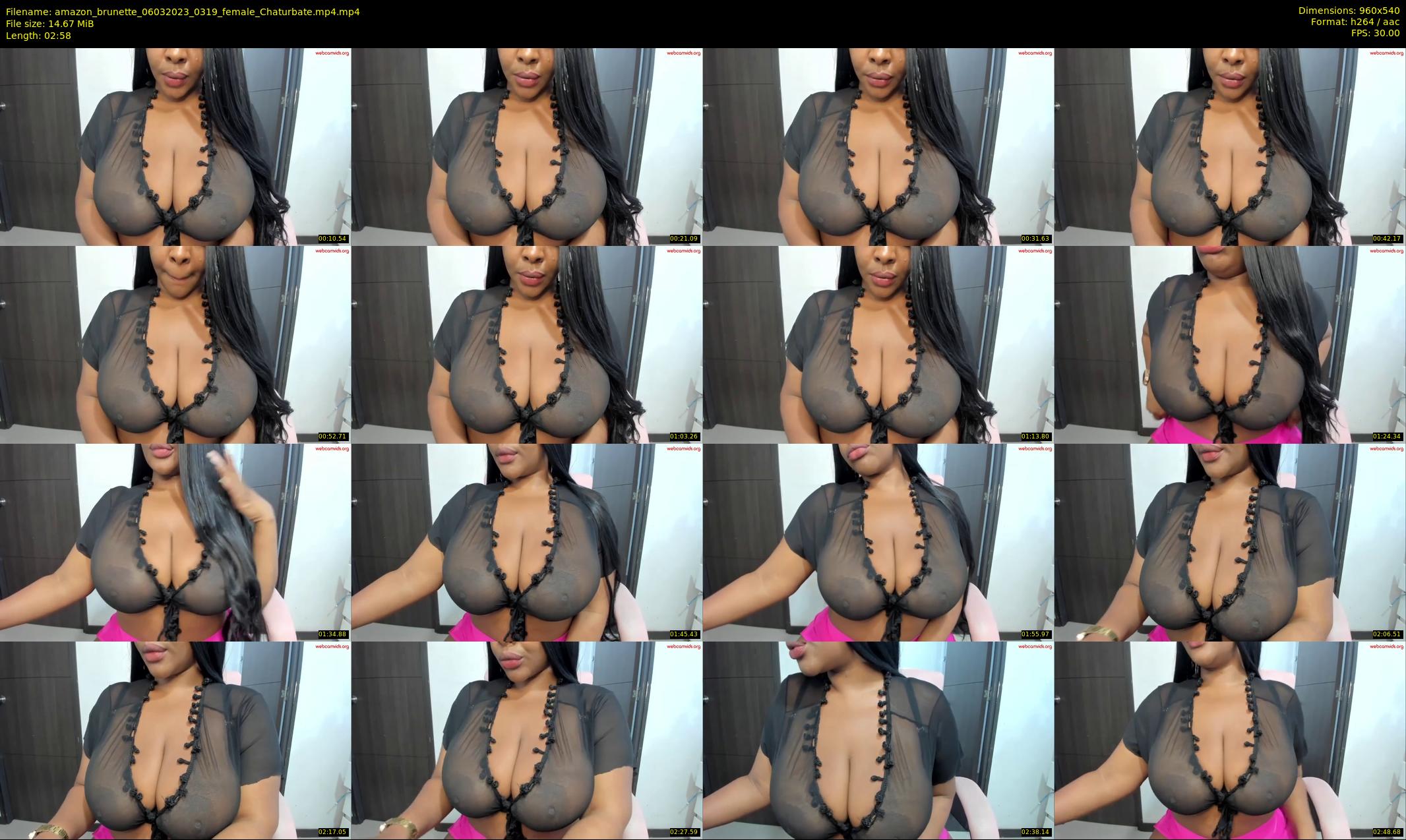 amazon_brunette — 3 minute Chaturbate female cam show recording, 480p, Mar 6, 2023