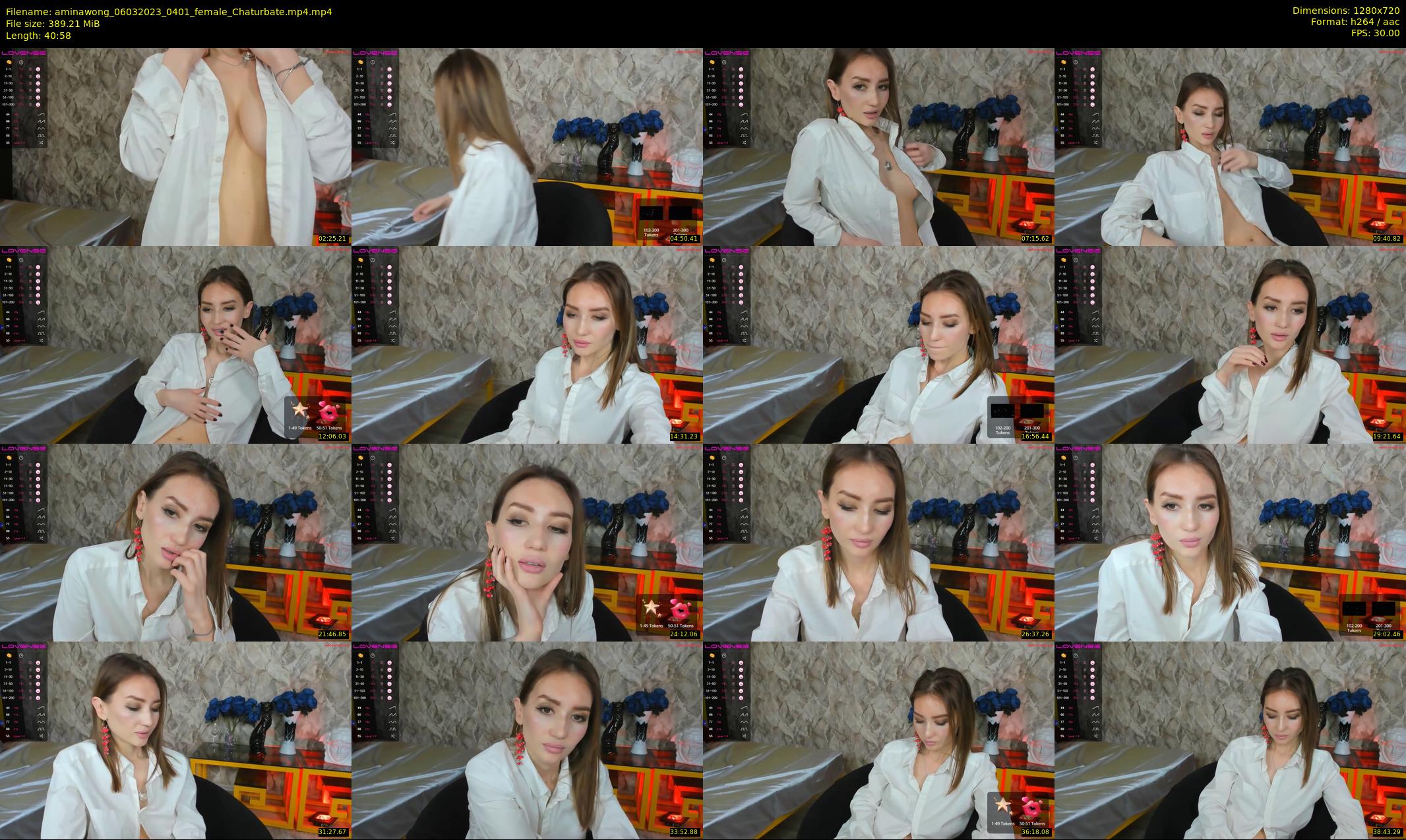 aminawong — 41 minute Chaturbate female cam show recording, 720p, Mar 6, 2023