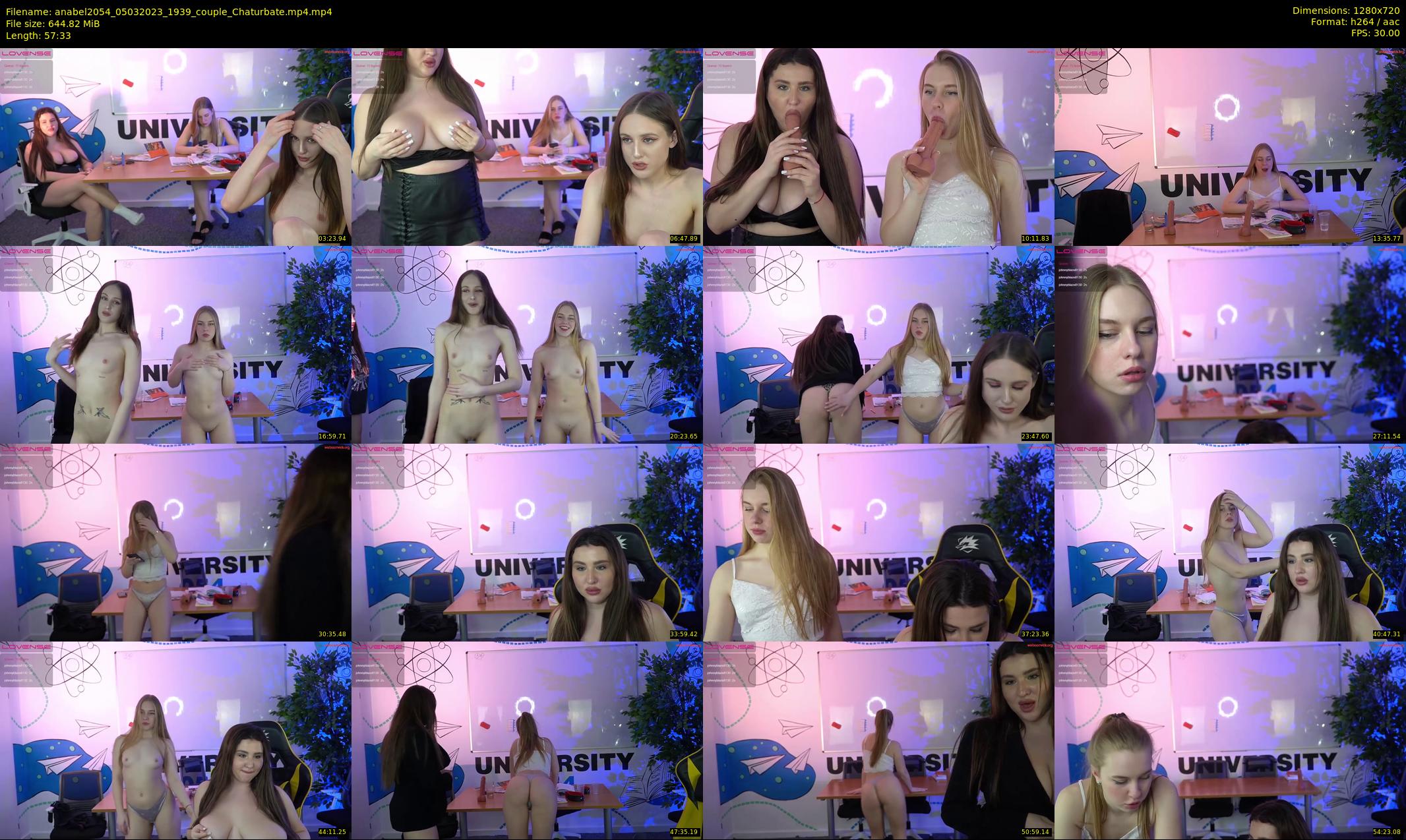 anabel2054 — 58 minute Chaturbate female cam show recording, 720p, Mar 5, 2023