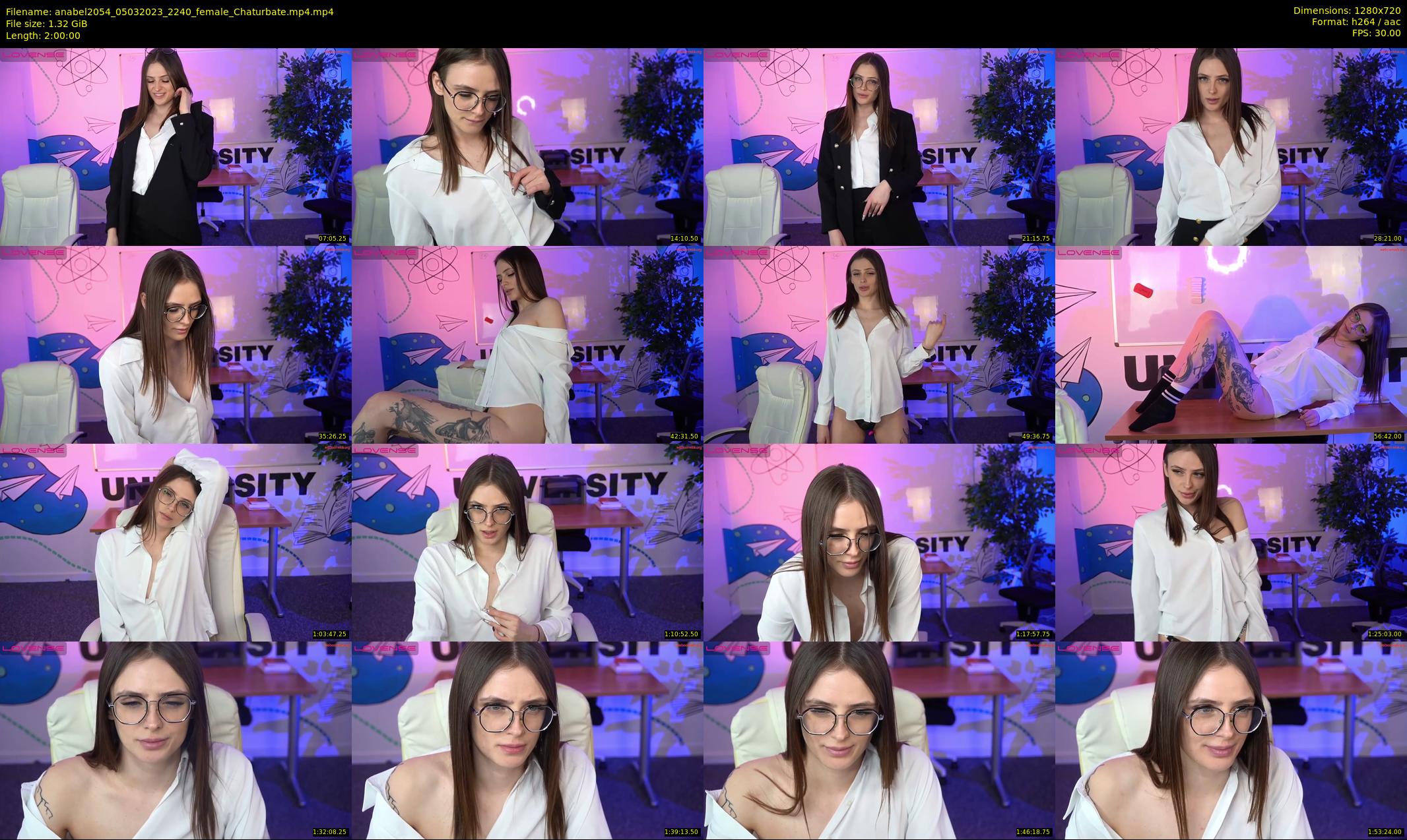 anabel2054 — 120 minute Chaturbate female cam show recording, 720p, Mar 5, 2023