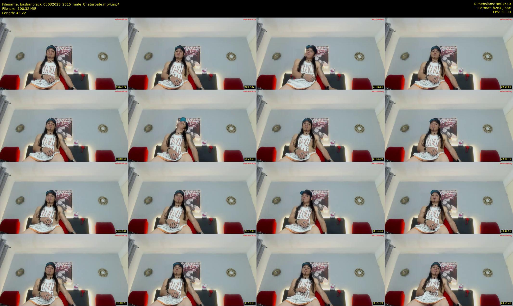 bastianblack — 44 minute Chaturbate male cam show recording, 480p, Mar 5, 2023